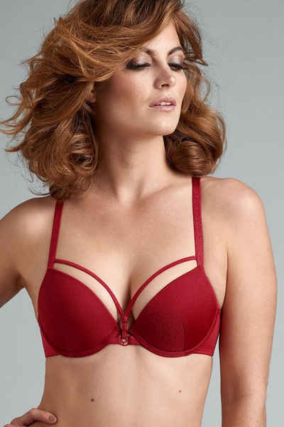 marlies dekkers Push-up-BH Space Odyssey Sparkling Red Push Up BH (1-tlg)