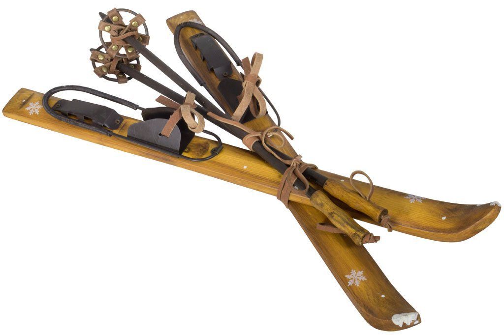 Christmas Paradise Dekoobjekt Deko Ski aus Holz versch. Varianten 50 bis 75 günstig online kaufen