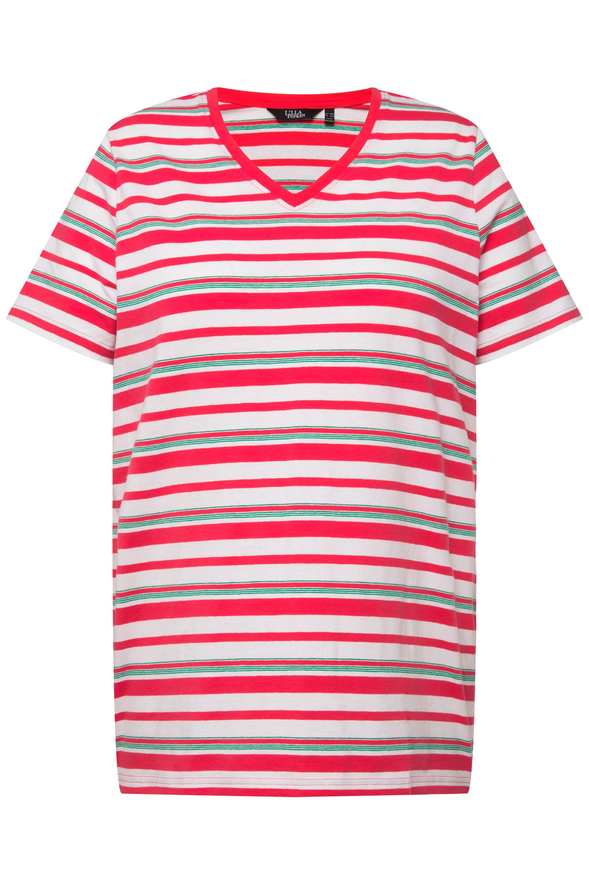 Ulla Popken T-Shirt Shirt Ringel Classic günstig online kaufen