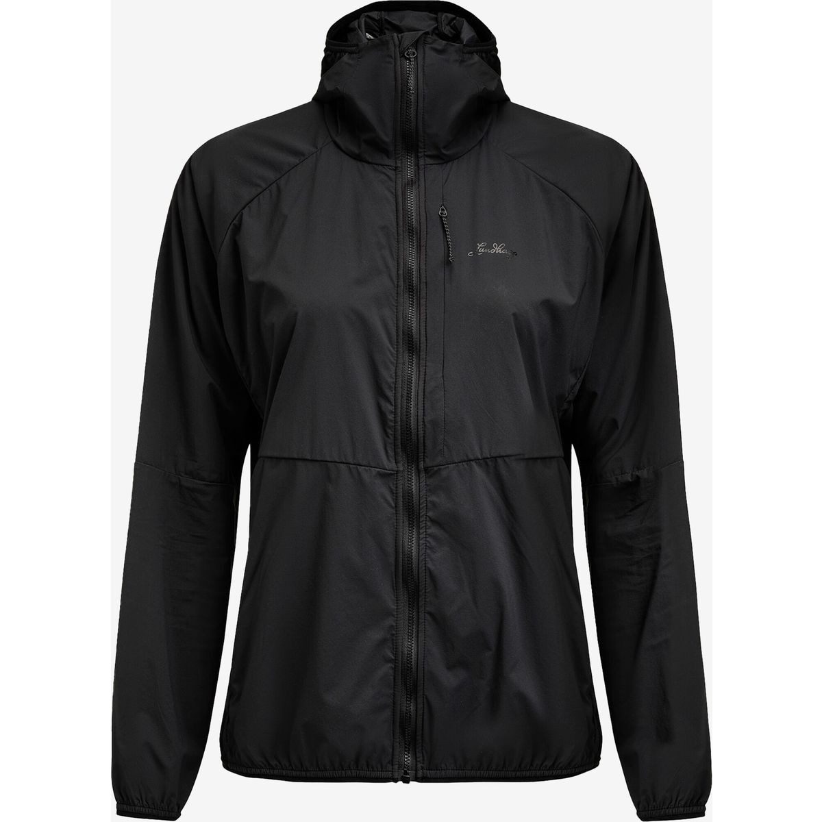 Lundhags Windbreaker Tived Light Windbreaker Jacket W Winddichte Damenjacke mit verstellbarer Kapuze, ultraleichter