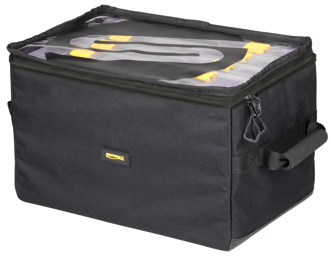 Angelkoffer Spro Predator Box Bag 37x24x23cm - Angeltasche + 4 Köderboxen