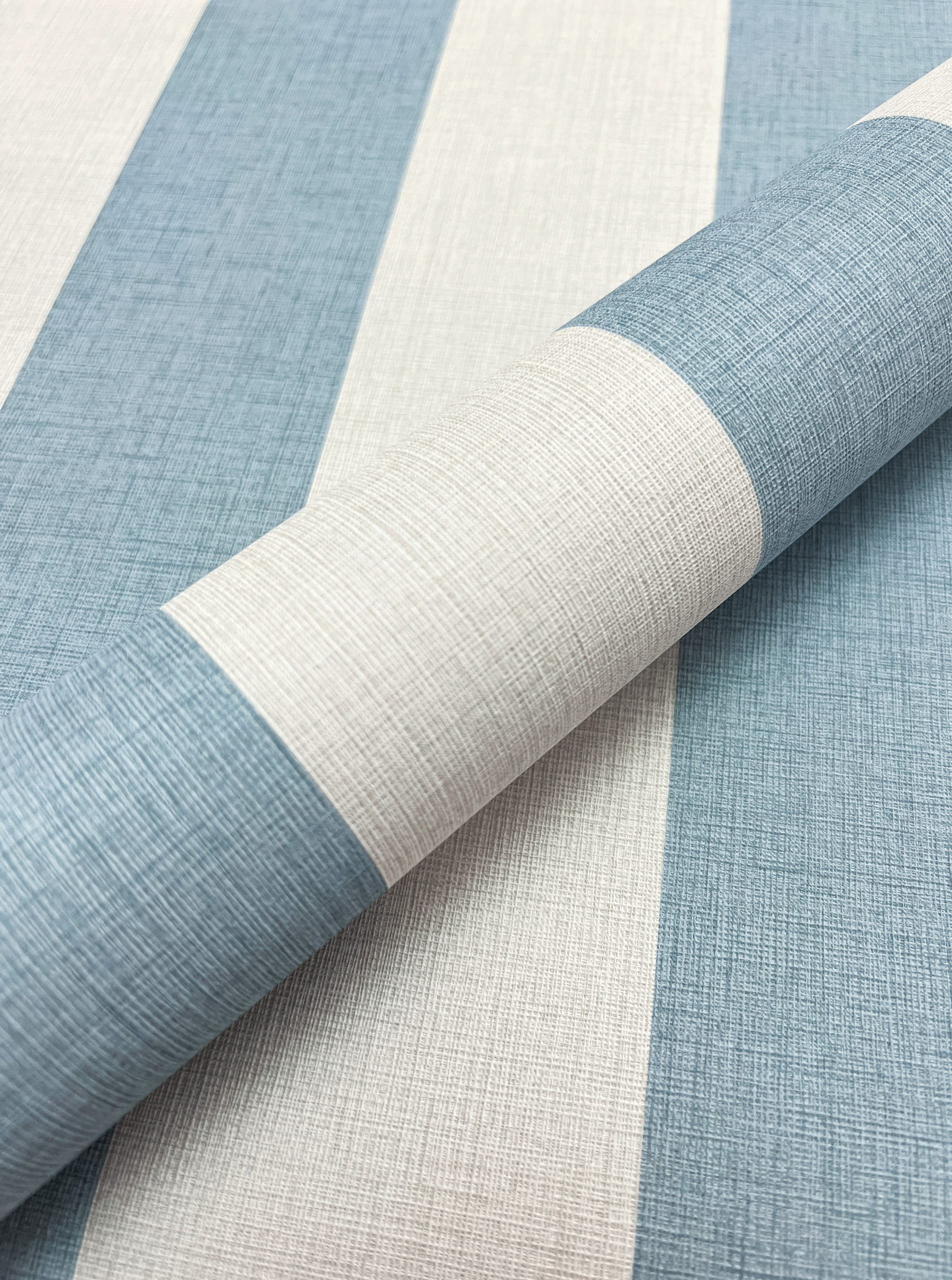Newroom Vliestapete Junia Blue Tapete Streifentapete Streifen,Linien,Textil günstig online kaufen