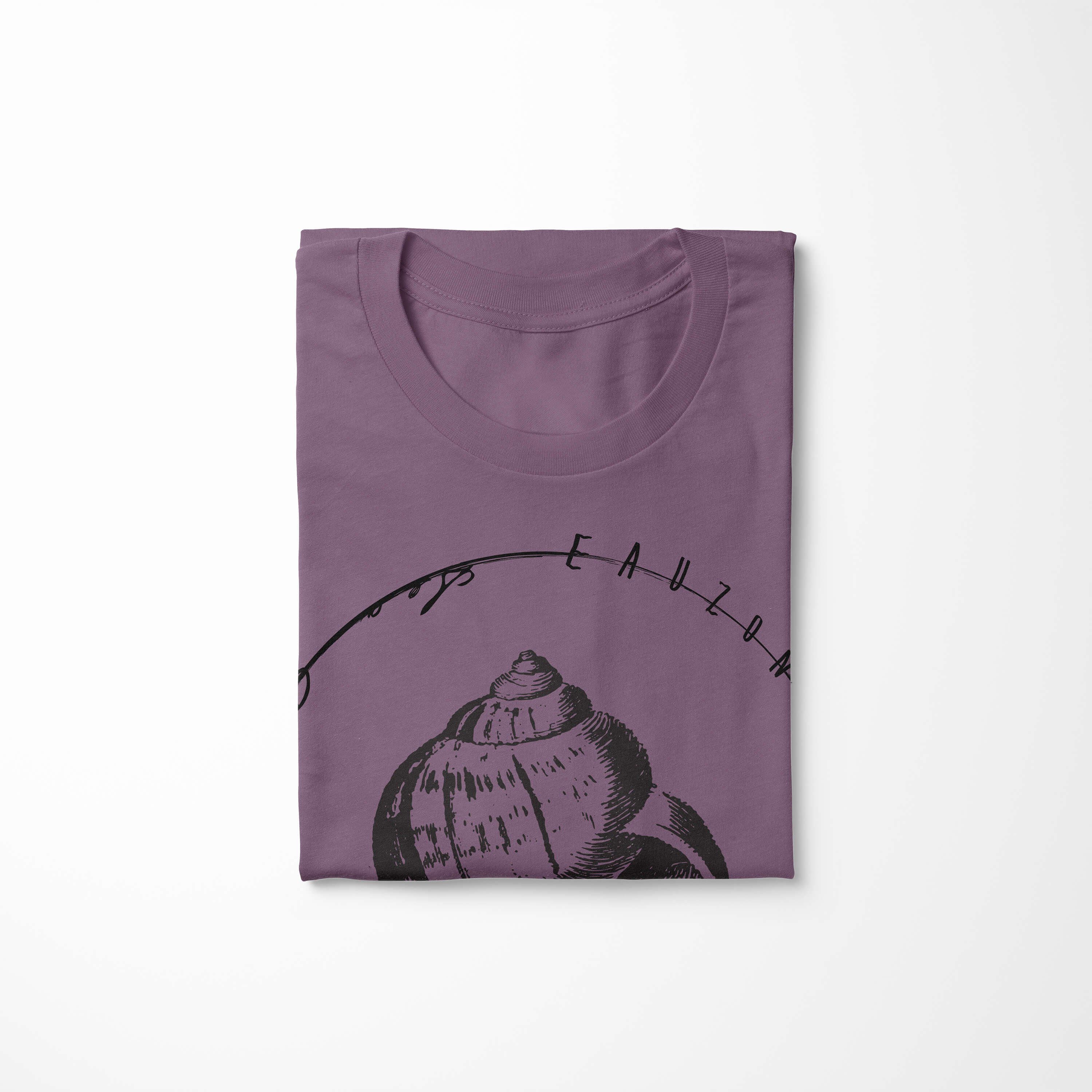 Creatures, T-Shirt Schnitt Serie: T-Shirt - 022 sportlicher Art / und Sinus Sea Struktur Fische feine Sea Tiefsee Shiraz