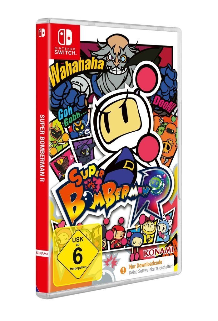 in Konami Switch Bomberman Super R Nintendo (Code Box) a