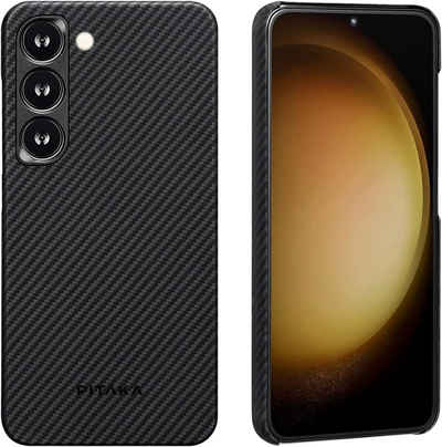 Fangqi Smartphone-Hülle Magnetische Hülle für Samsung Galaxy S23, ultradünne Aramidfaser 6.1‘’