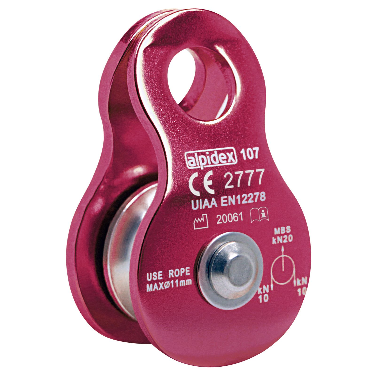 ALPIDEX Umlenkrolle ALPIDEX Seilrolle Mobile Pulley