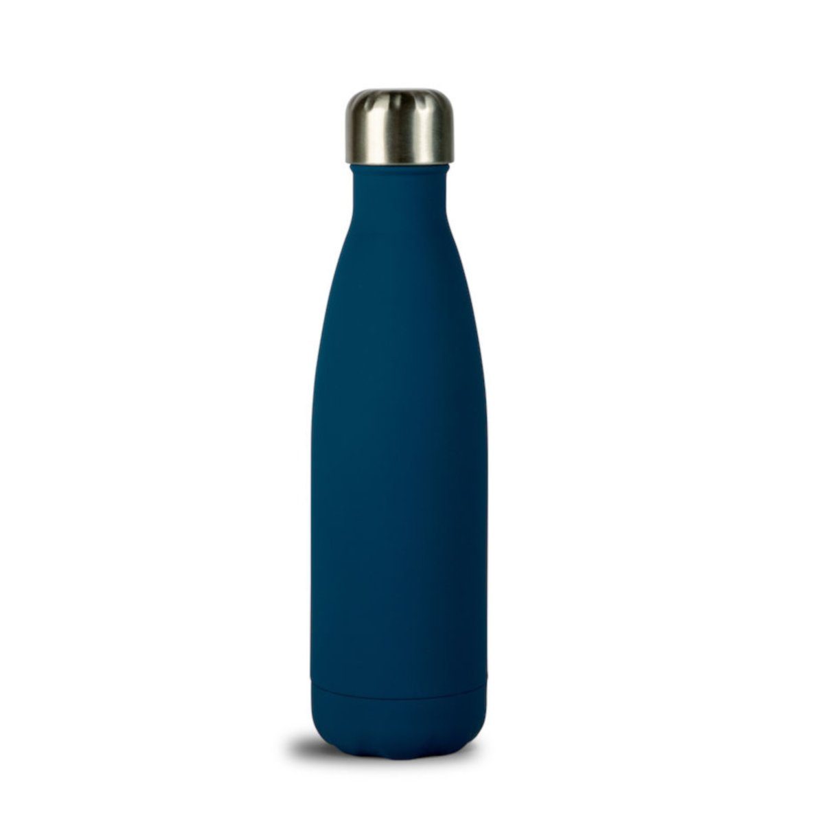 sagaform Trinkflasche Trinkflasche 0.5 l, blau gummiert