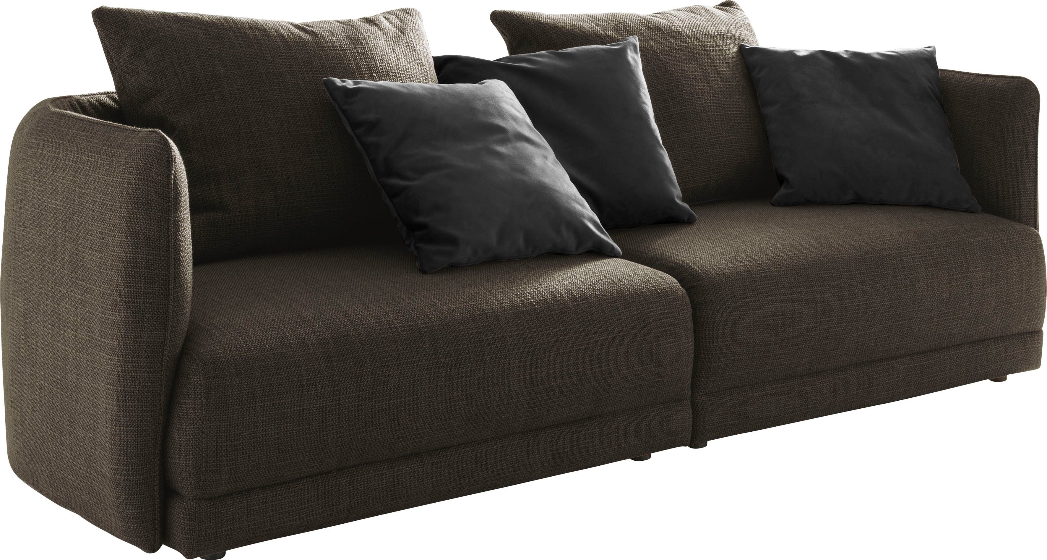 designwerk Big-Sofa "New York, anmutendes Designsofa", mit schmaler Arm- & günstig online kaufen