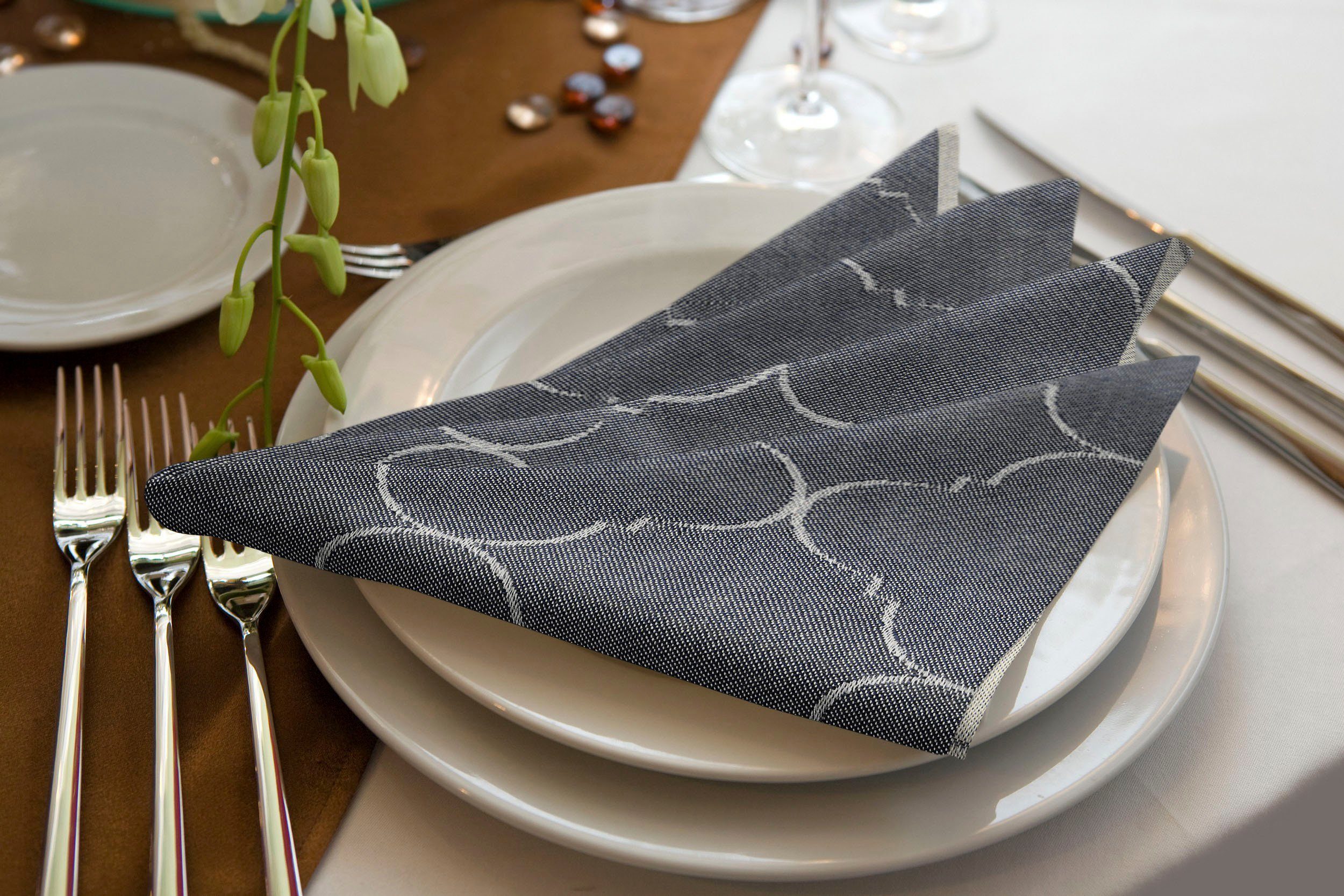 Adam Stoffserviette Indian Cortezada Light, (4 St)