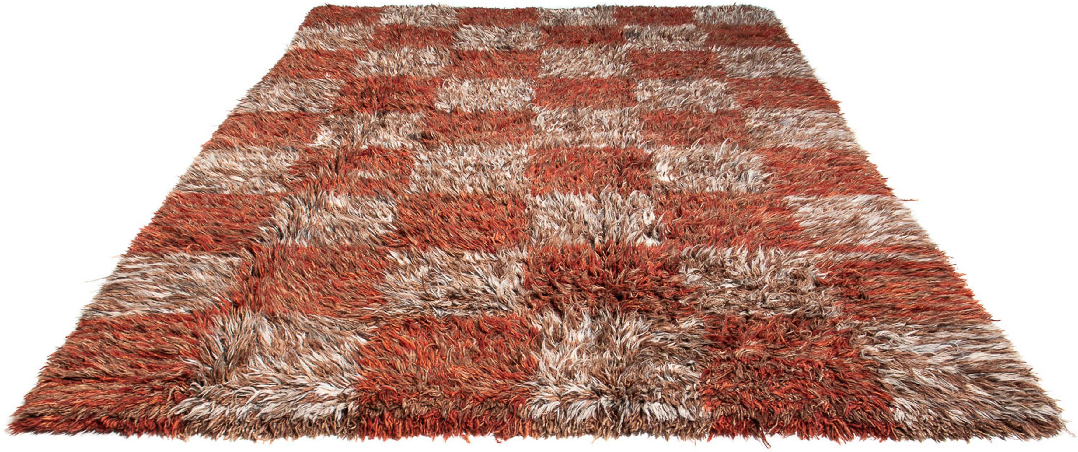 Hochflor-Teppich Hochflor - 289 x 199 cm - mehrfarbig, morgenland, rechteckig, Höhe: 25 mm, Wohnzimmer, Einzelstück