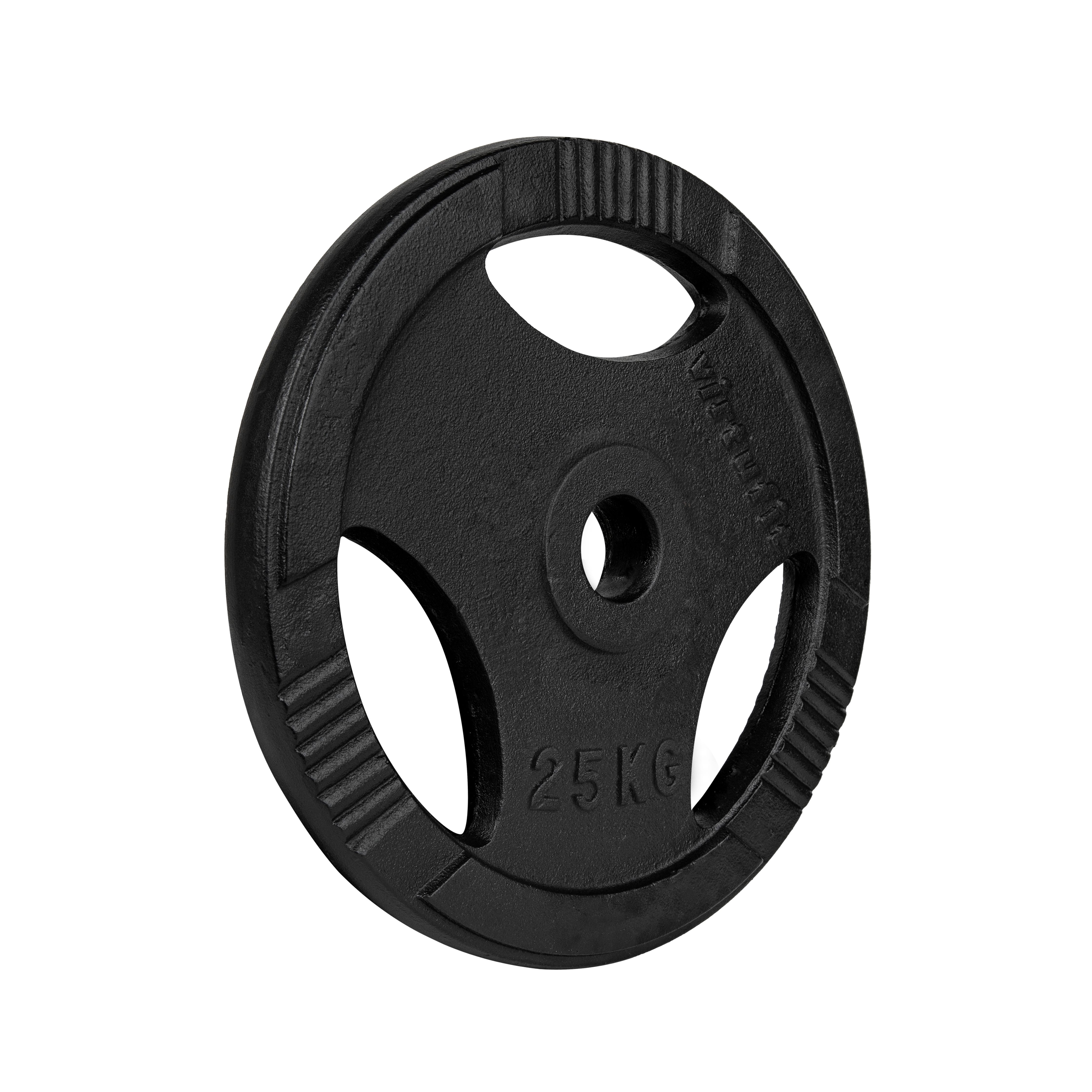 Hantelscheibe VirtuFit Olympische Hantelscheibe aus Gusseisen 25 kg 50 mm