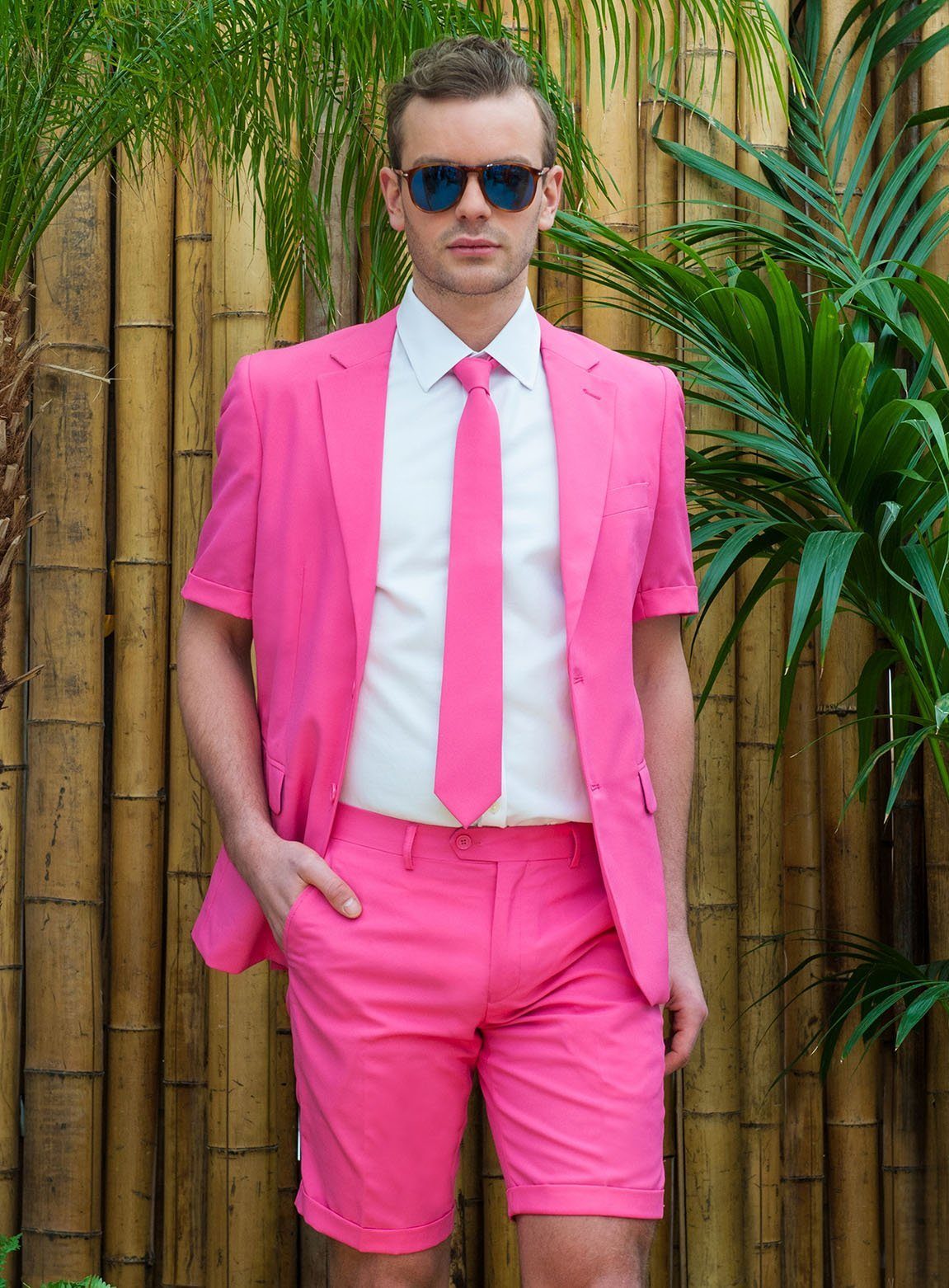 Opposuits Anzug OppoSuits Mr. Pink Cooler Dress für heiße Tage