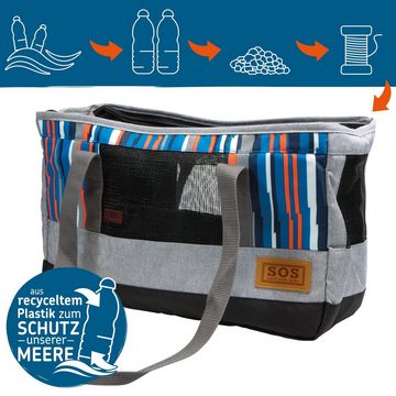 TRIXIE Tiertransporttasche Schultertragetasche für Hunde, Nachhaltig