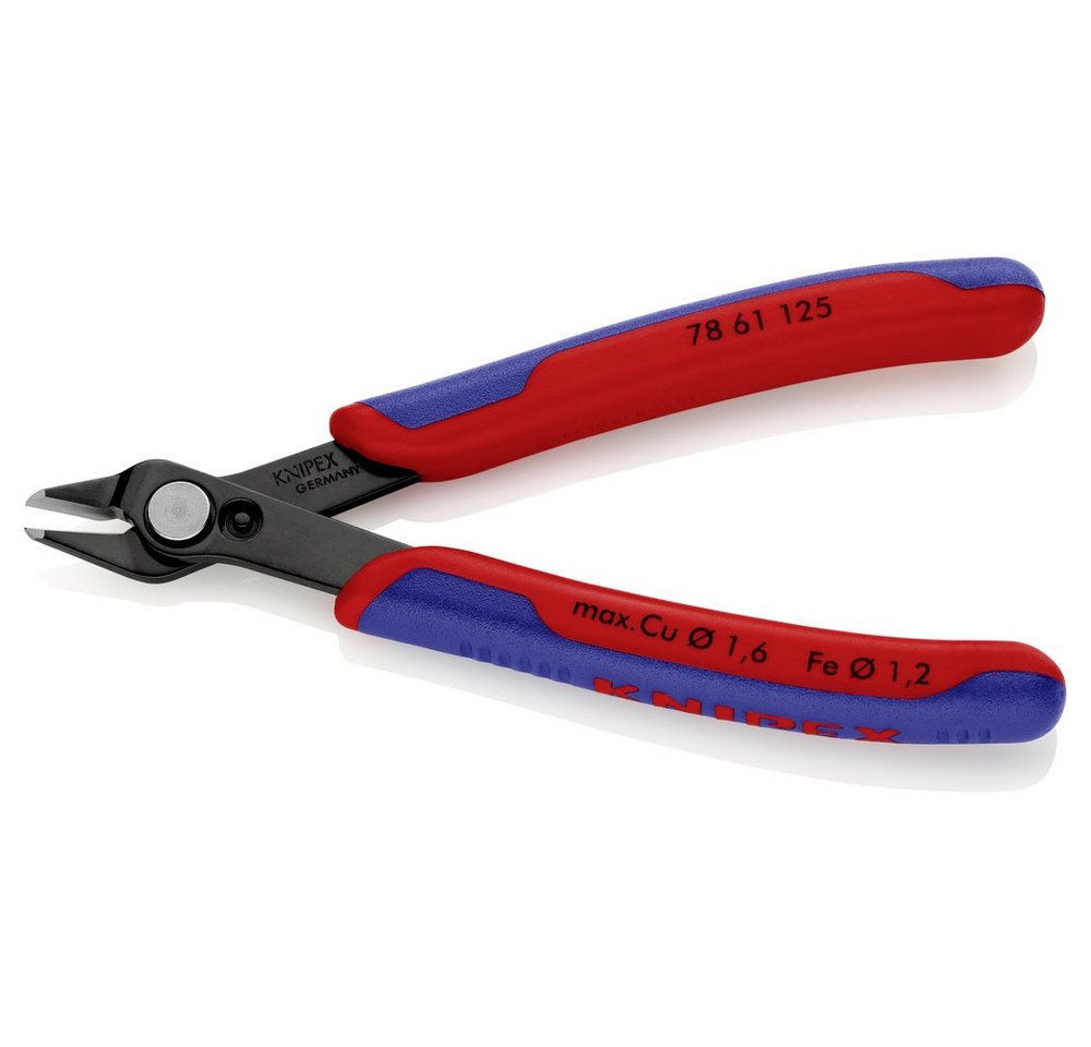 Thumbnail - Knipex Seitenschneider Knipex Super-Knips 78 61 125 Elektronik- u. Feinmechanik Schneidzange