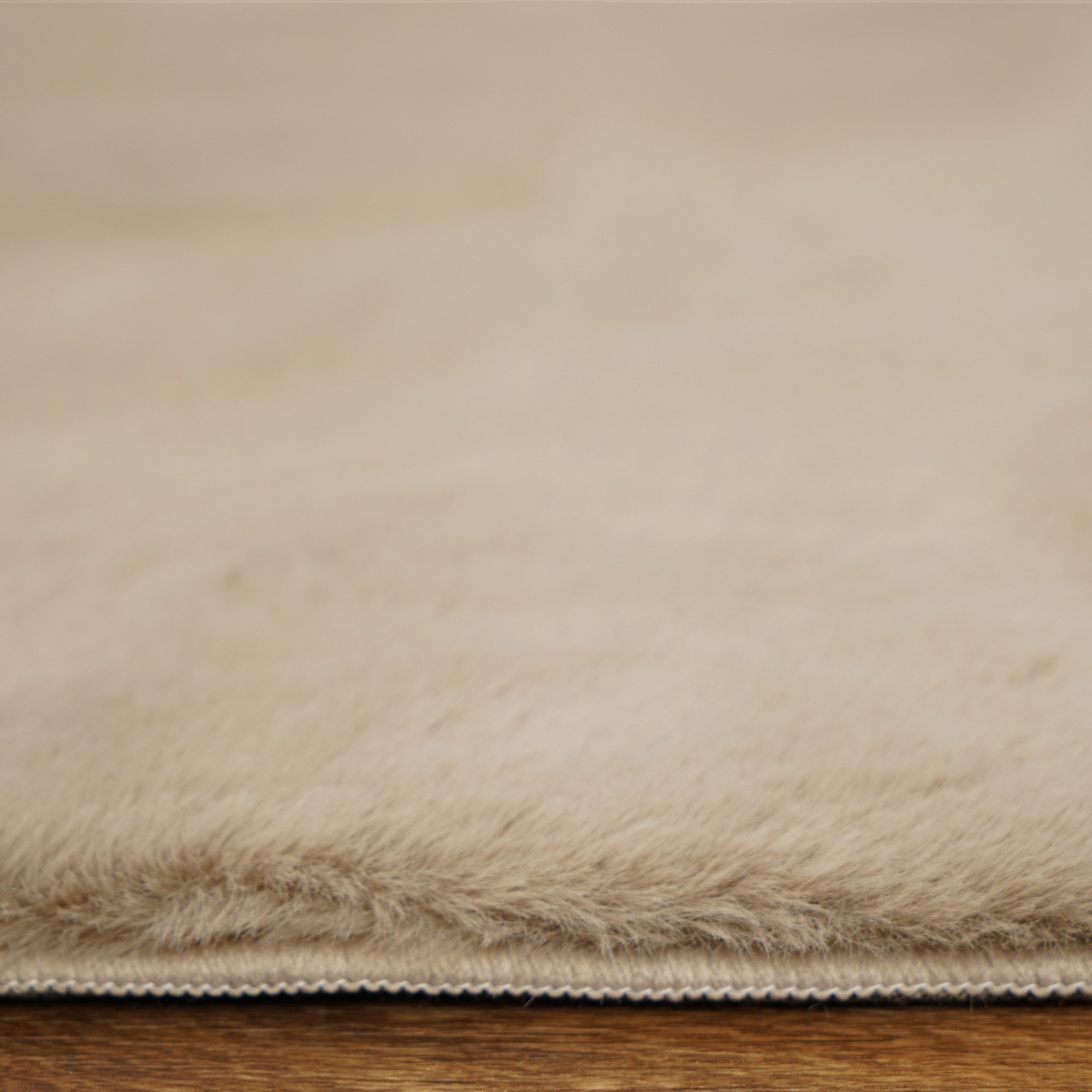 Consilio Concept Fellteppich Teppich Hasenfell Imitat COZY Fell Hochflor rechteckig Höhe: 22 mm – Bild 5 von 5