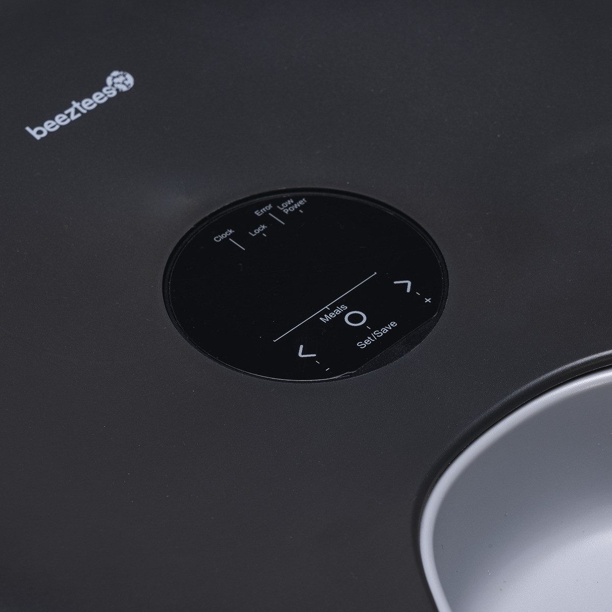 Beeztees Katzen-Futterspender Automatic Feeder Onni aus Kunststoff anthrazit