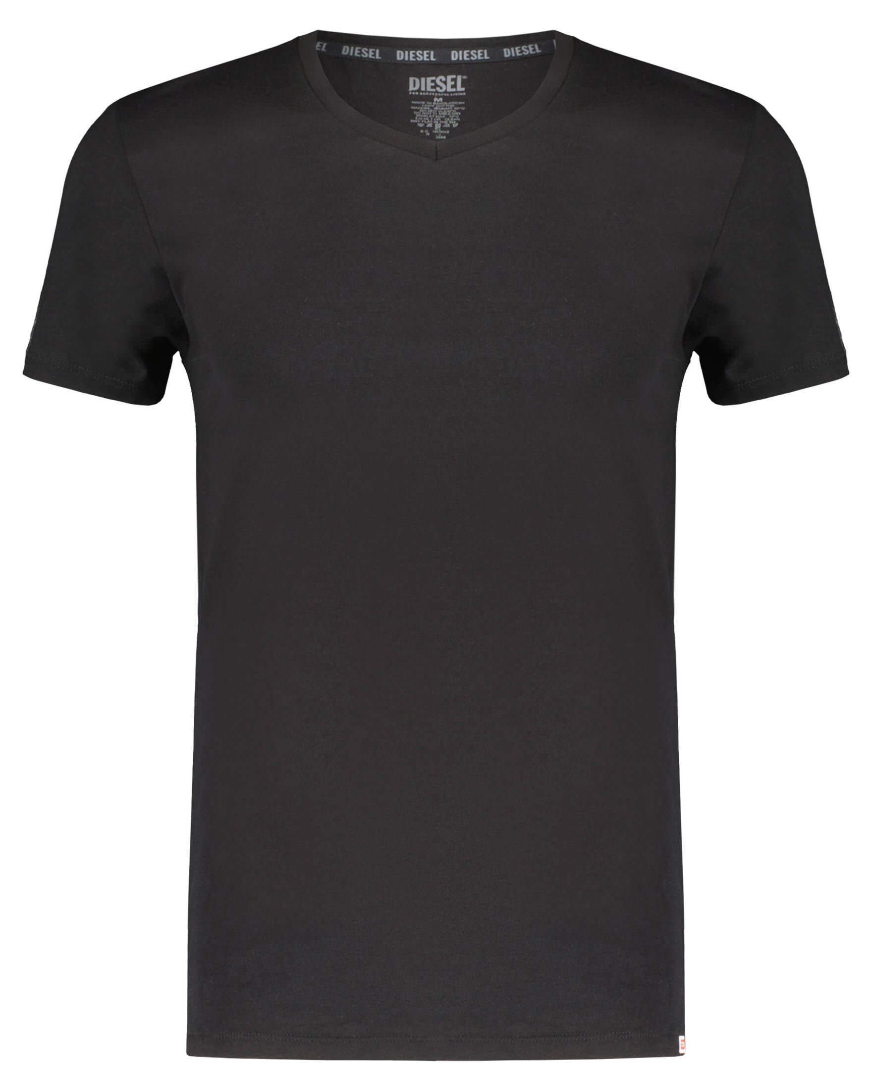 Diesel Herren 2er-Pack (15) (1-tlg) schwarz T-Shirt T-Shirt UMTEE-MICHAEL