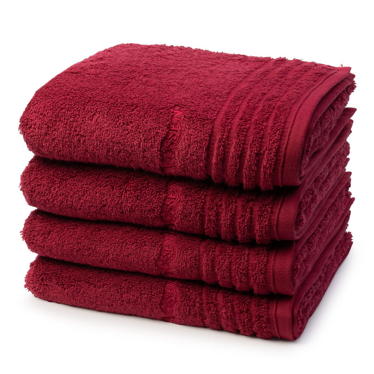 Vossen Handtuch Set Vienna Style Supersoft, Frottee (Spar-Set, 4-St), 4 X Handtuch im Set - Baumwolle - Saugstark