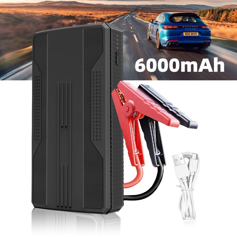 MDHAND 6000mAh Autobatterie-Ladegerät (1-tlg., Geeignet für kleinen Hubraum  (Benzinfahrzeuge unter 2,0)