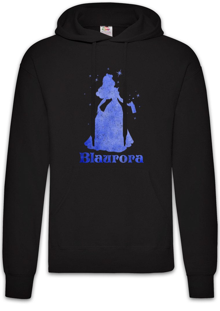 Hoodie Blaurora Herren Hoodie Blau Besoffen Karneval Fasching Kostüm
