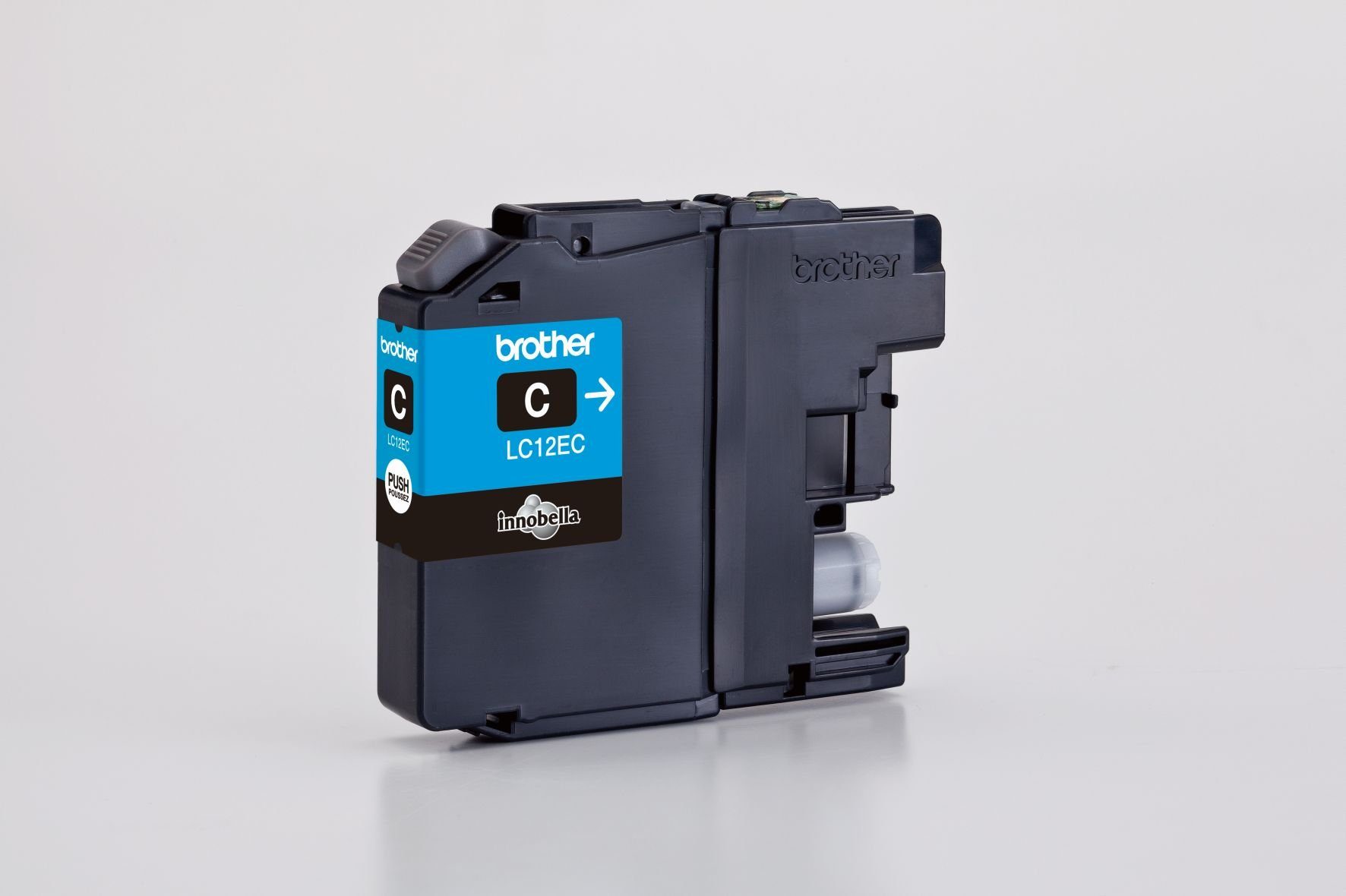 1 Tintenpatrone LC-12E ca. 1.200 Seiten - Cyan Tintenpatrone