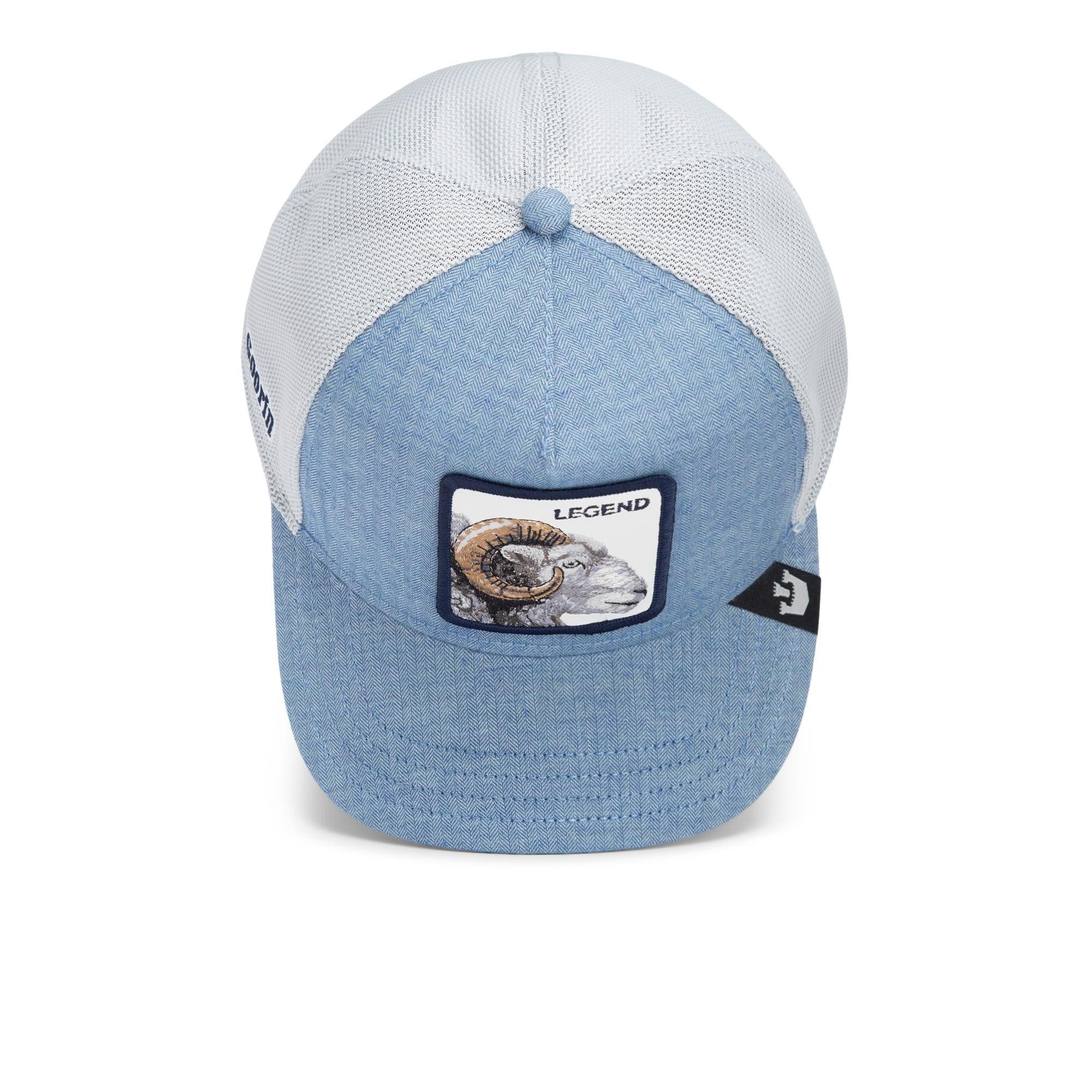 GOORIN Bros. Trucker Cap Goorin Bros. Suited Legend Trucker Cap Blue (Basecap, Meshcap, Trucker Kappe)