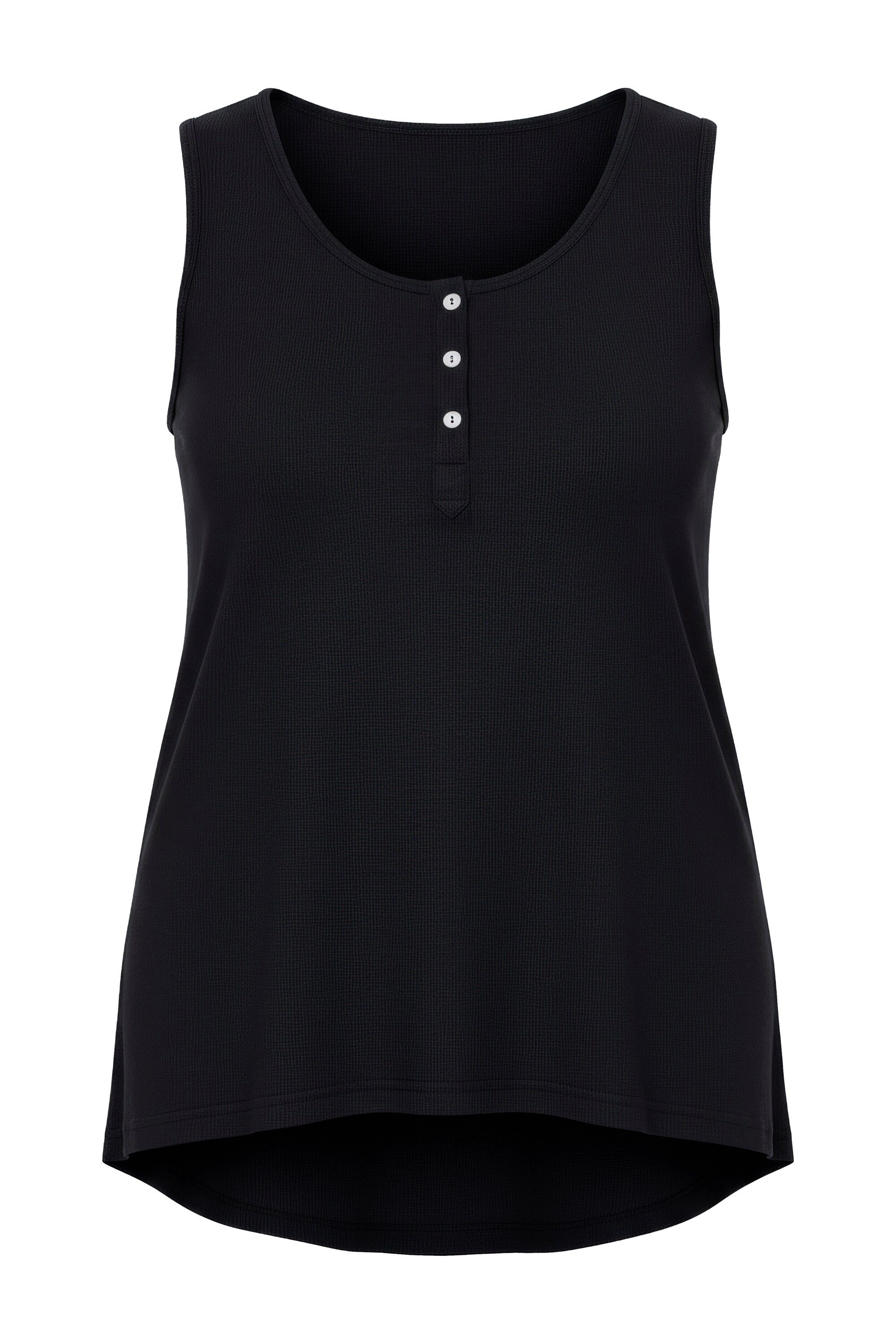 Angel of Style Longtop Jersey-Top A-Linie Flammjersey Knopfleiste günstig online kaufen