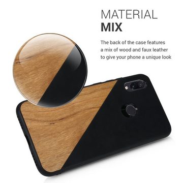 kwmobile Handyhülle Hülle für Xiaomi Redmi Note 7 / Note 7 Pro, Handyhülle Handy Cover Schutzhülle - Holz Zwei Farben Design