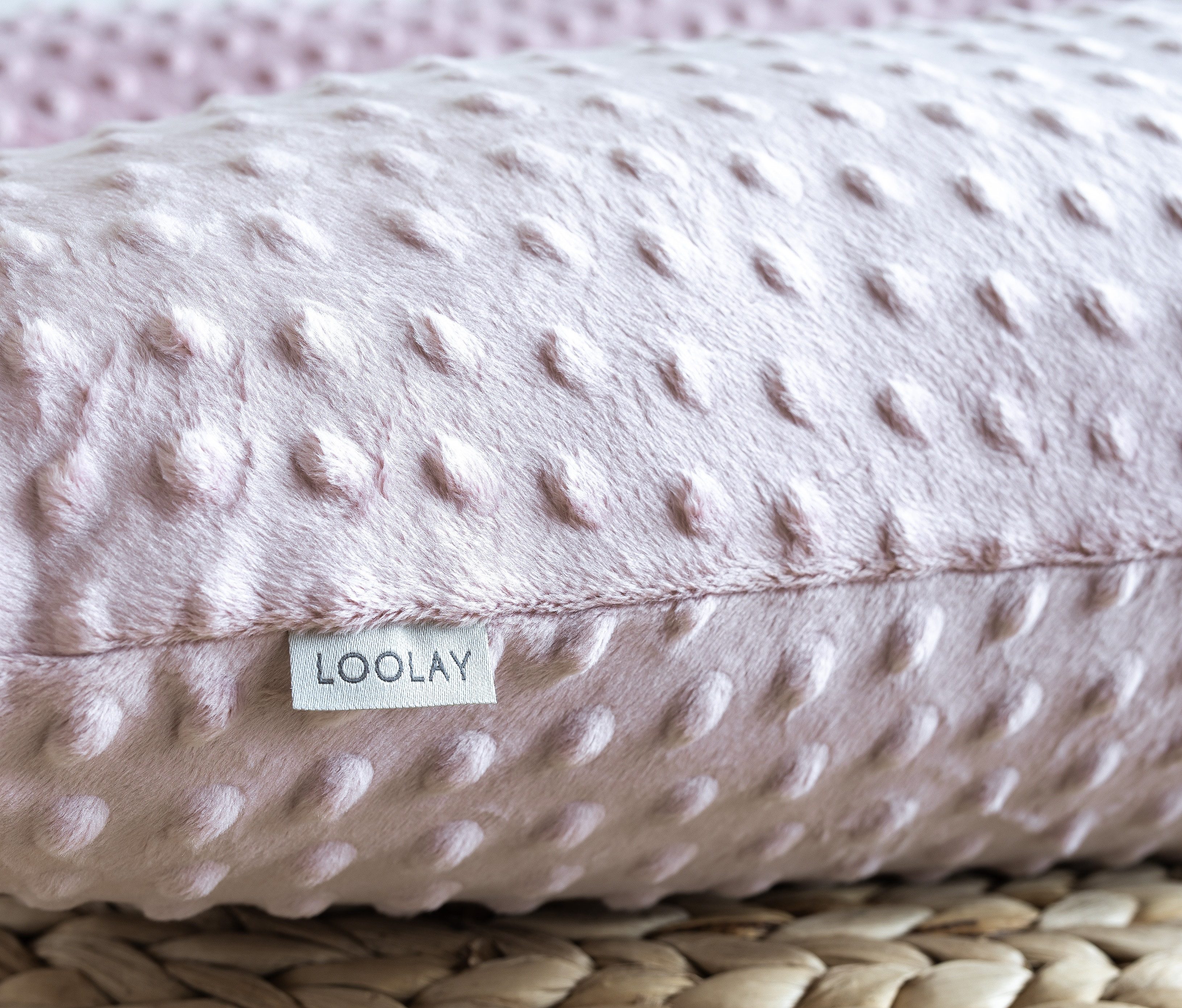Loolay Stillkissen 100% MINKY Schwangerschaftskissen Seitenschläferkissen günstig online kaufen
