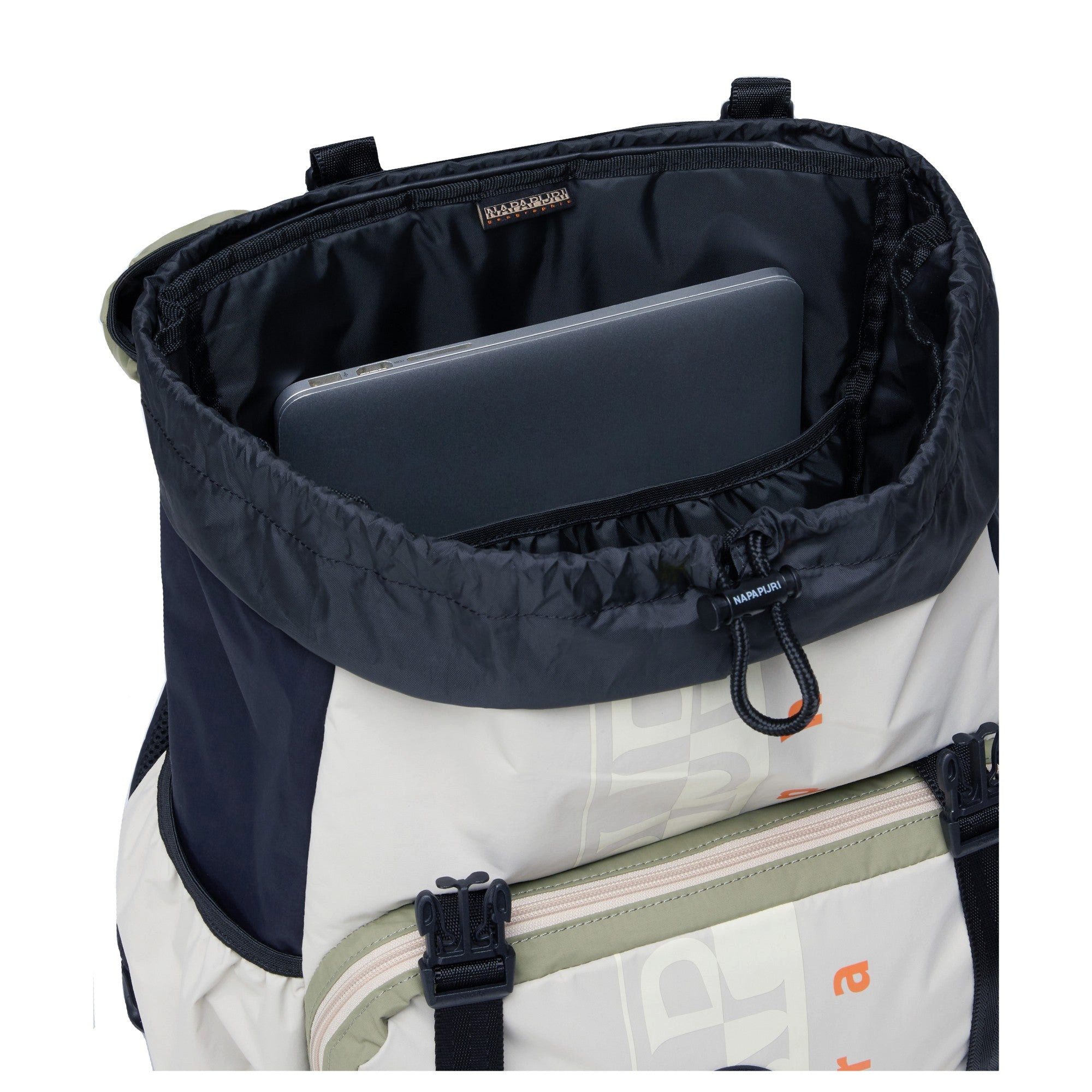 Napapijri Rucksack H-Curver DP - Rucksack 39 cm (beige silvr)