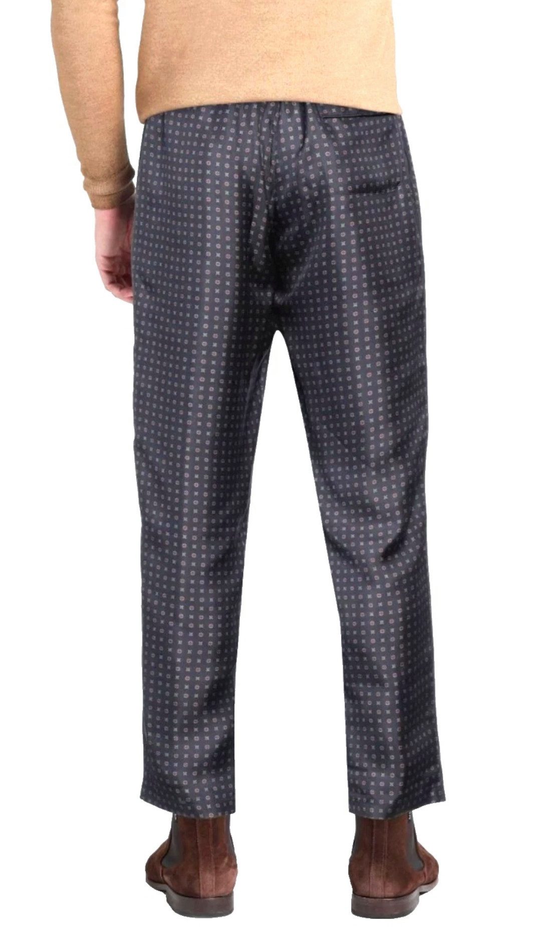 DOLCE & GABBANA Loungehose Herren Hose aus reiner Seide Lounge Pants Made in Italy Leichtigkeit, Eleganz und unaufdringlichen Luxus