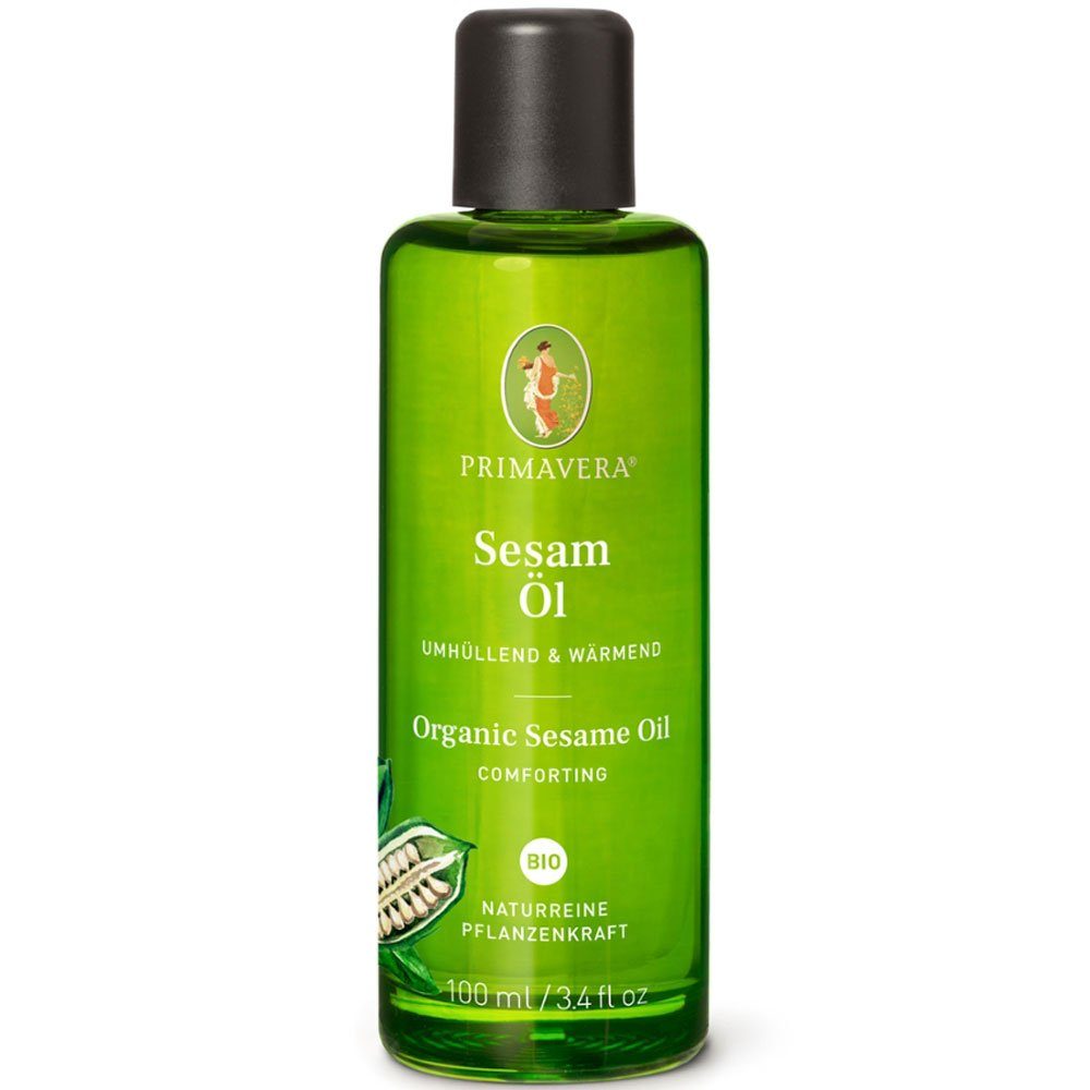 Primavera Life GmbH Massageöl Sesam Öl bio, 100 ml