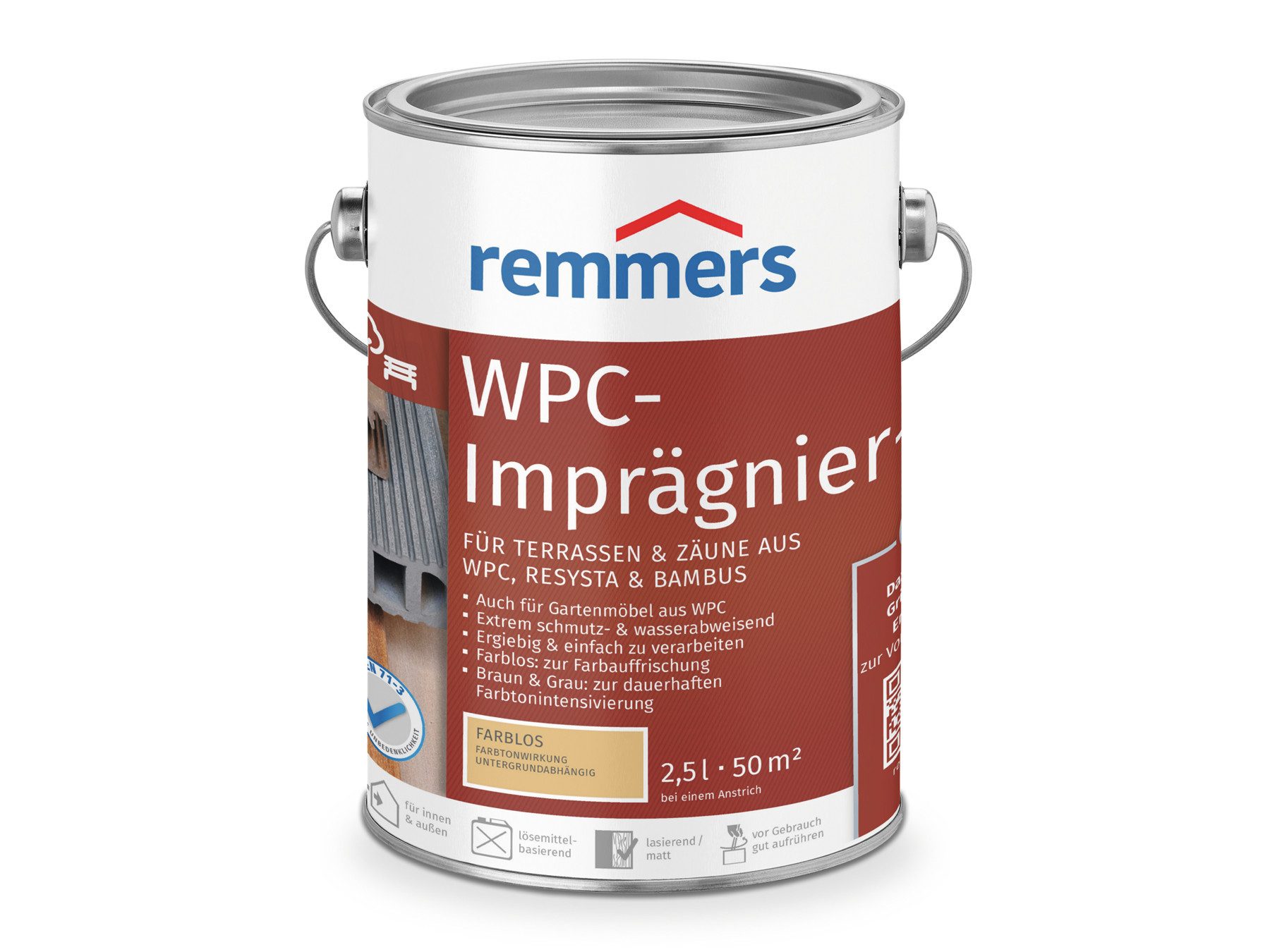 Remmers Holzöl WPC-Imprägnier-Öl braun 2,5 Liter