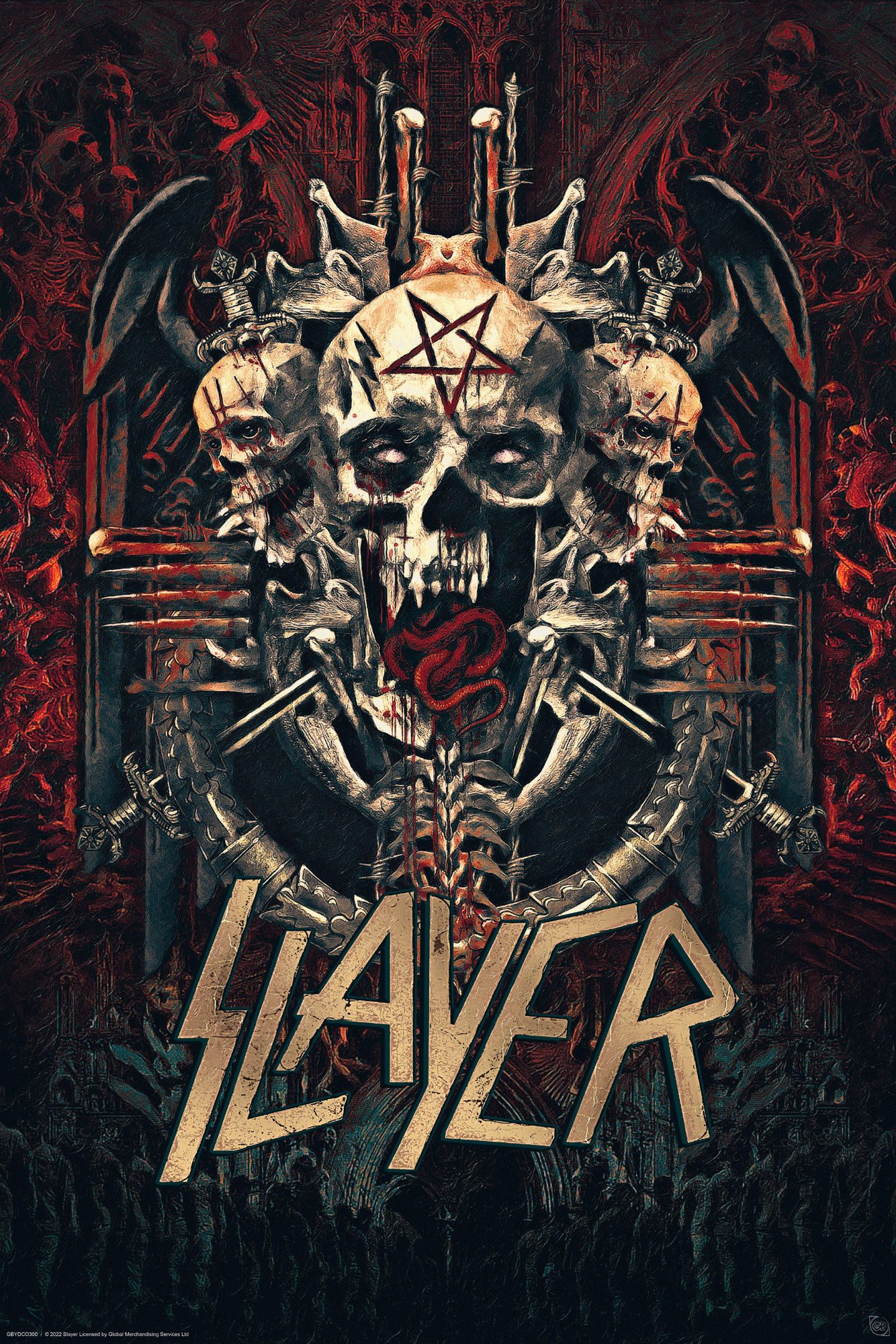 Poster Slayer - Poster - Skullagramm