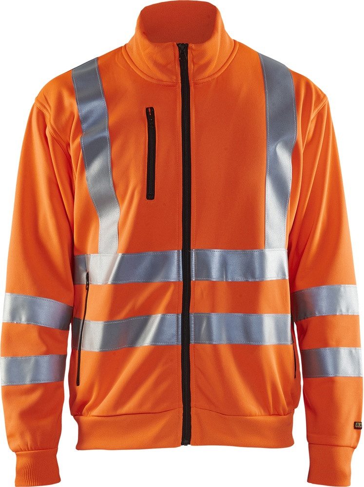 Blåkläder Warnschutz-Shirt High Vis Sweatjacke