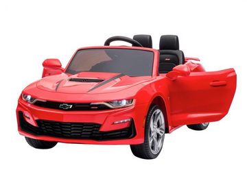 TPFLiving Elektro-Kinderauto Go-Kart mit EVA und Kunststoffreifen zum Driften, Belastbarkeit 30 kg, Kinderfahrzeug mit Sicherheitsgurt und Fernbedienung - Farbe: Rot