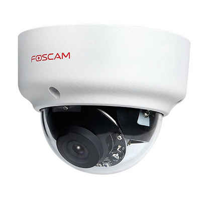 Foscam »D2EP FULL HD 2 MP POE DOME« Überwachungskamera (Außenbereich, Innenbereich, Nachtsicht, Wetter- und Vandalismusfest, H.264-Videokomprimierung, Bewegungserkennung und intelligente Personenerkenung)