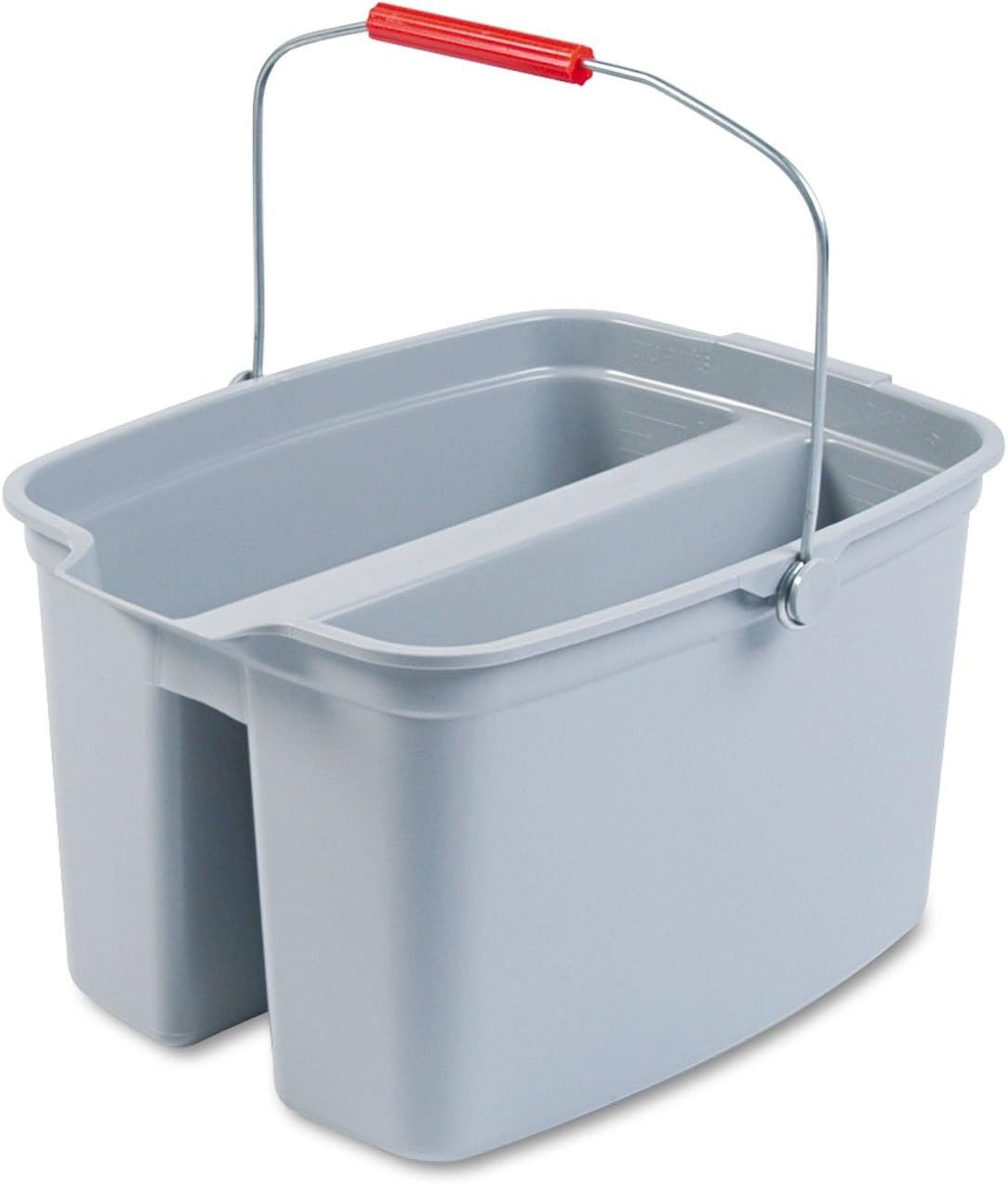 Rubbermaid Putzeimer Rubbermaid FG262888GRAY Doppeleimer 18 Liter PP grau