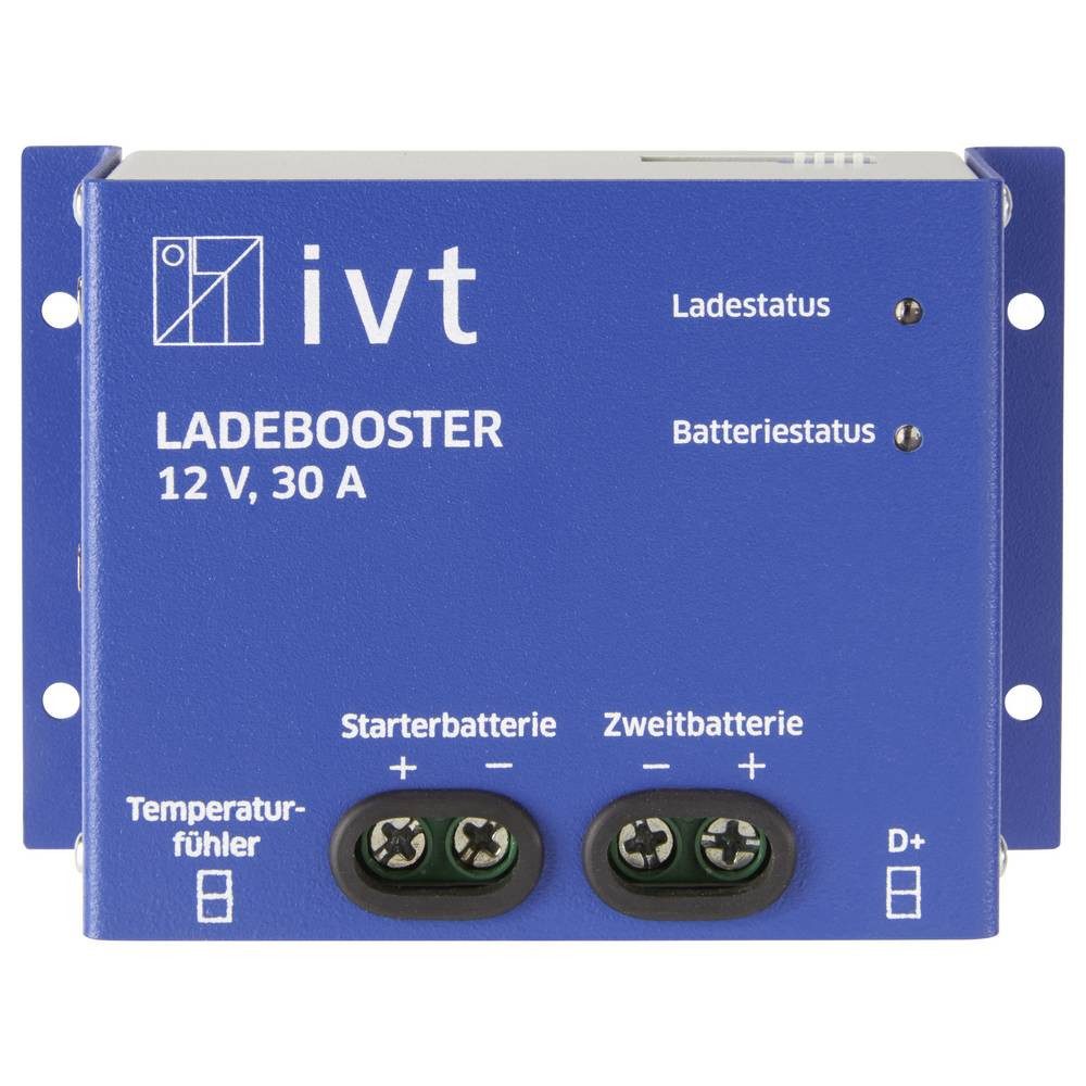 IVT 920073 Ladespannungs-Booster 12 V 30 A Autobatterie-Ladegerät