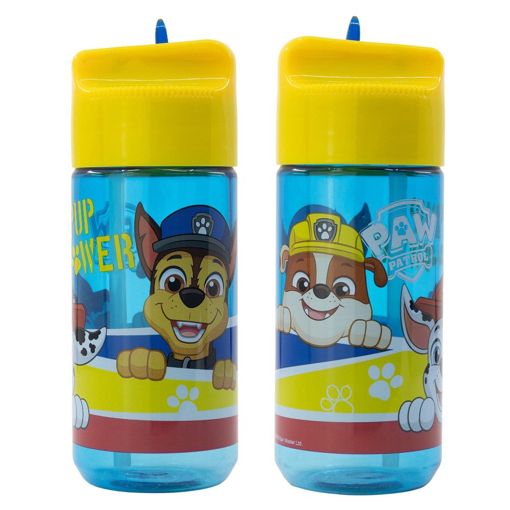 PAW PATROL Trinkflasche Paw Patrol Chase Rubble Marshall Wasserflasche Flasche 430 ml