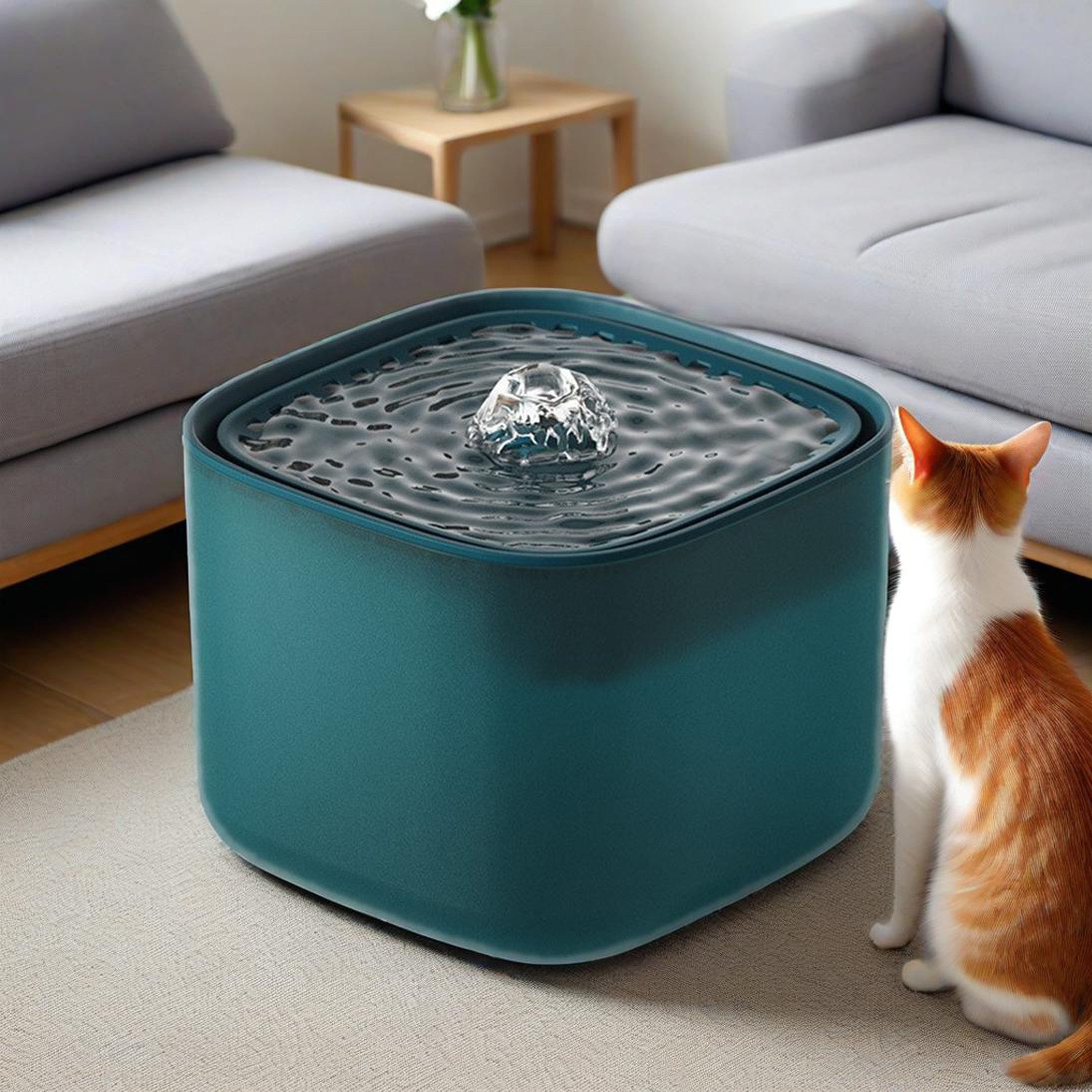 YINDN Trinkbrunnen 3 L Katzen Wasserspender, günstig online kaufen