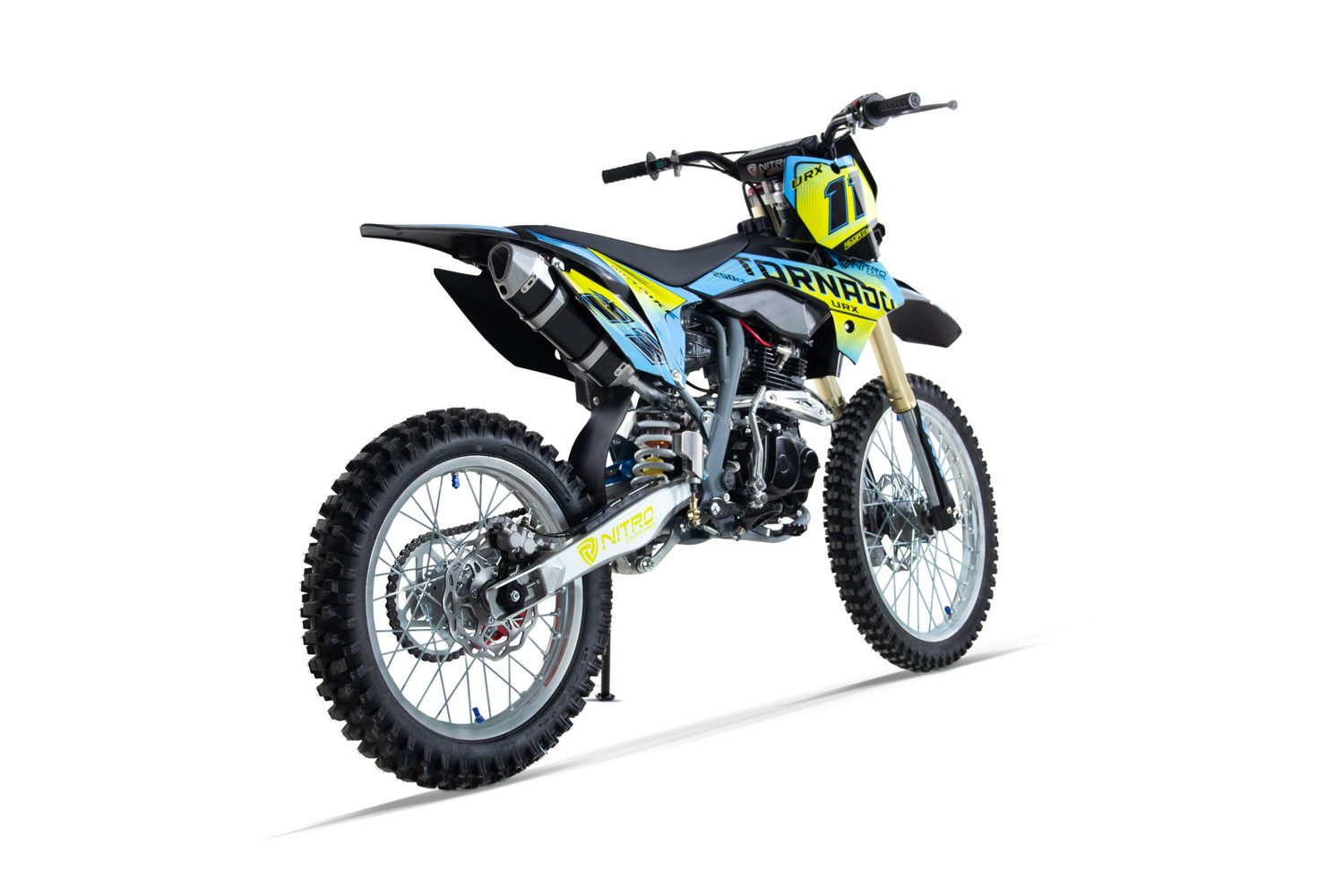 Smarty Dirt-Bike 250cc Dirtbike TORNADO UX URX 21/18 Kick und E-Start