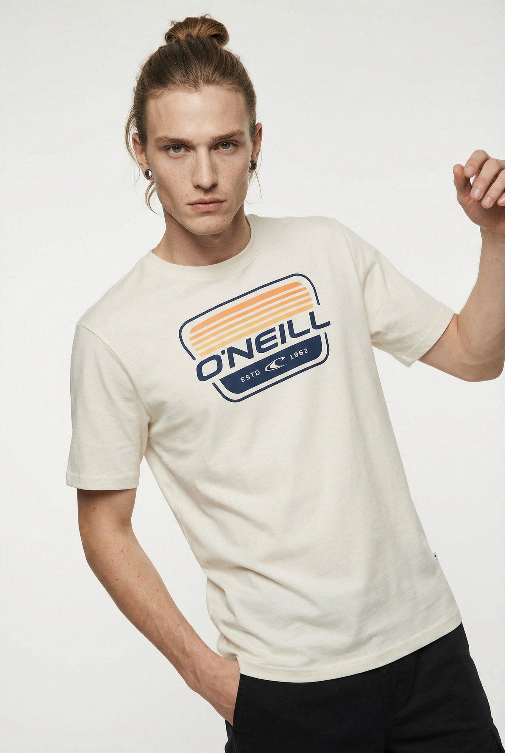 O'Neill T-Shirt O'NEILL GRAPHIC T-SHIRT sportliche Passform, aus Baumwolle
