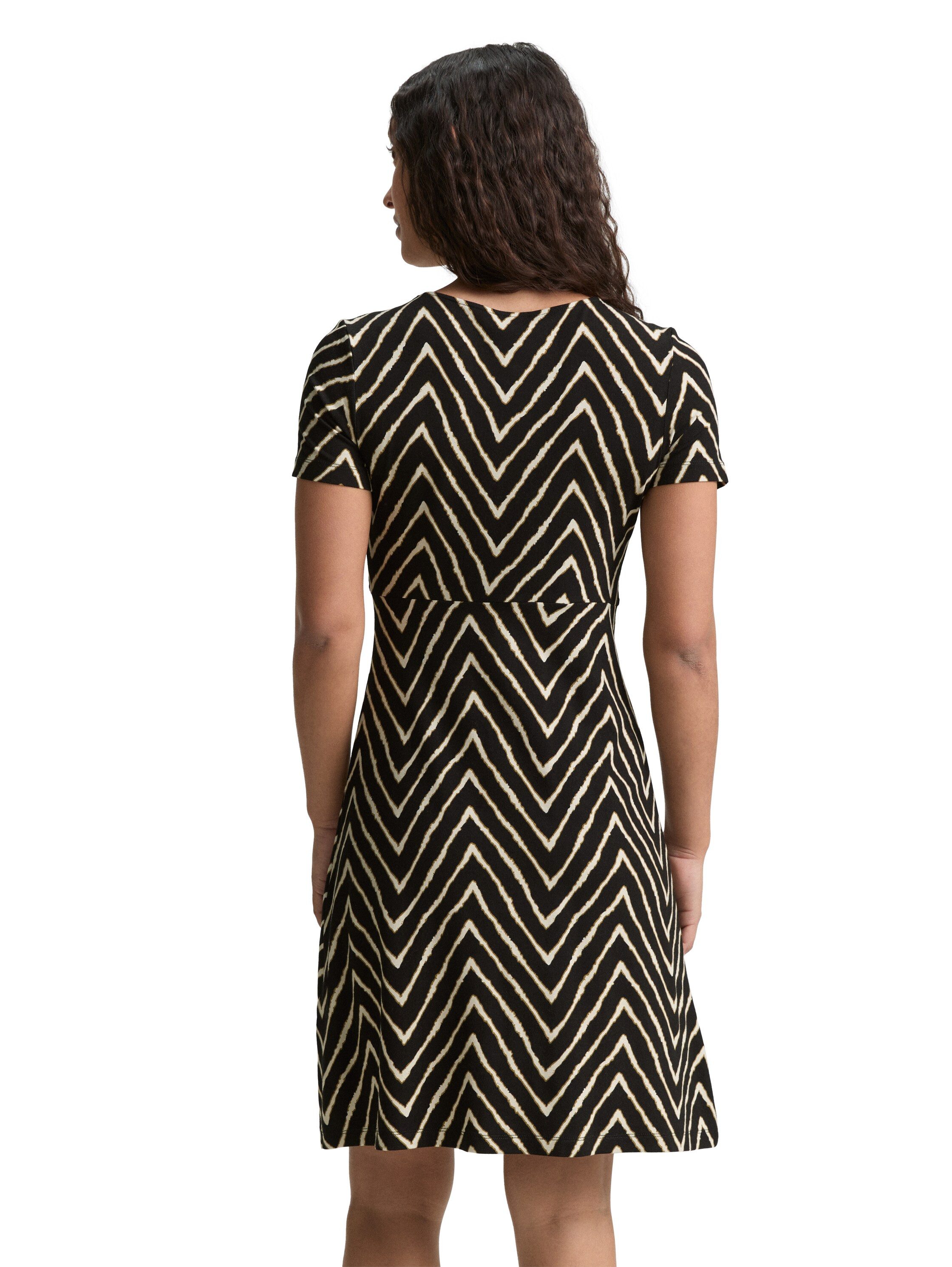 TOM TAILOR Sommerkleid mit All-Over Print günstig online kaufen