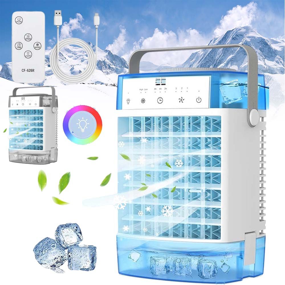 Jibenhome Ventilatorkombigerät Mini Klimaanlage Mobil Luftkühler günstig online kaufen