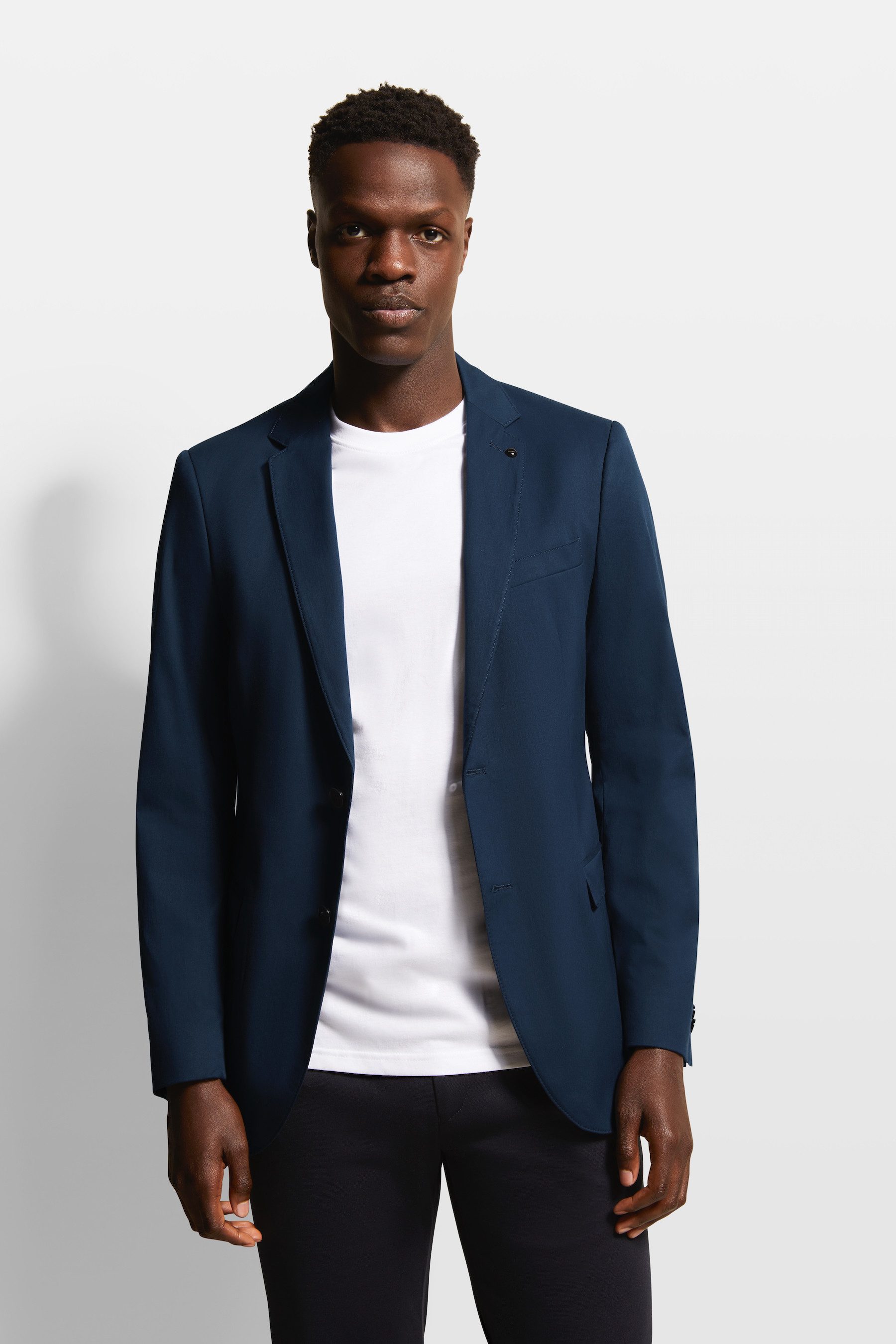 bugatti Sakko mit Stretchfunktion