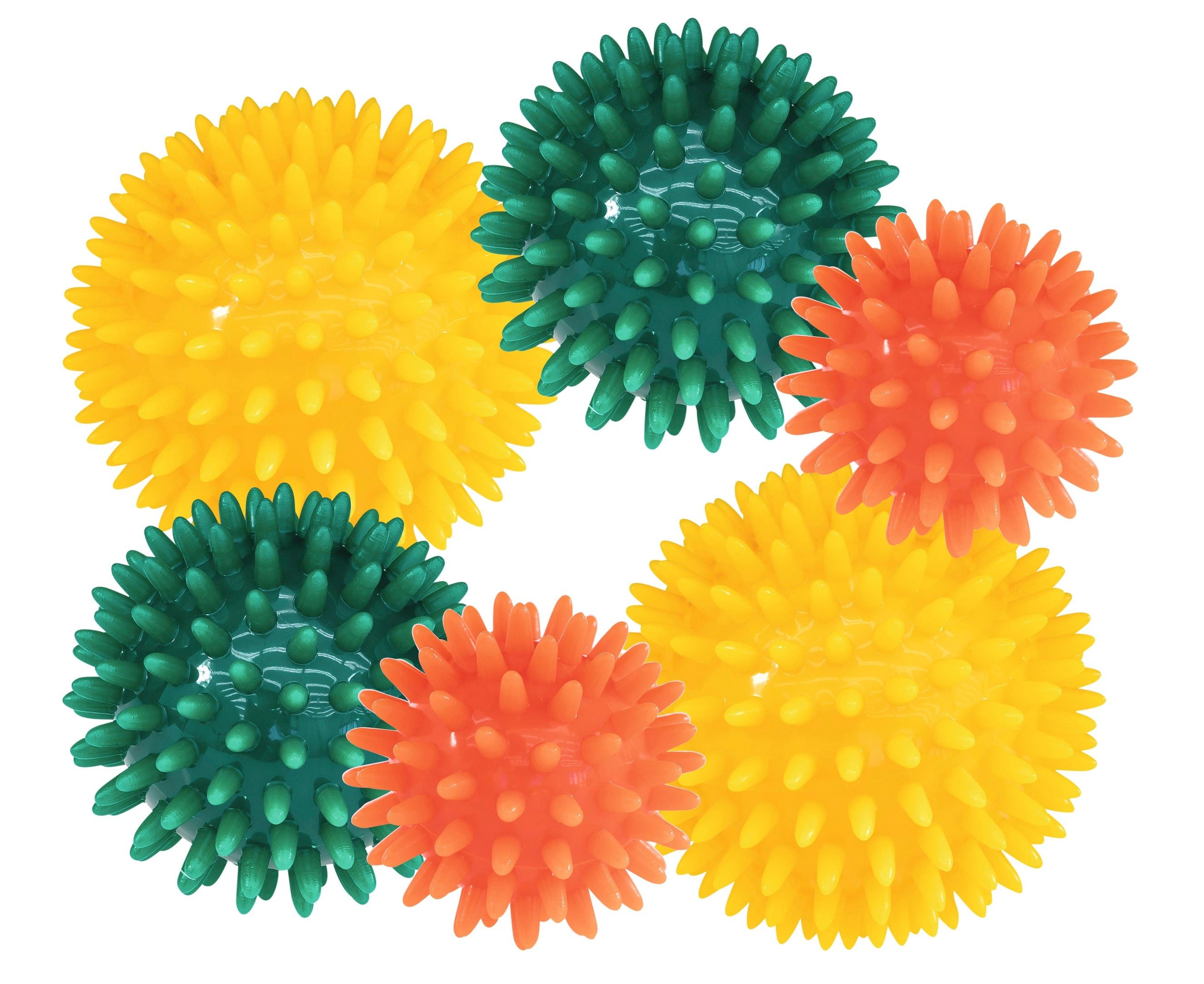 Betzold Spielball Igelbälle-Set, 6 Stück