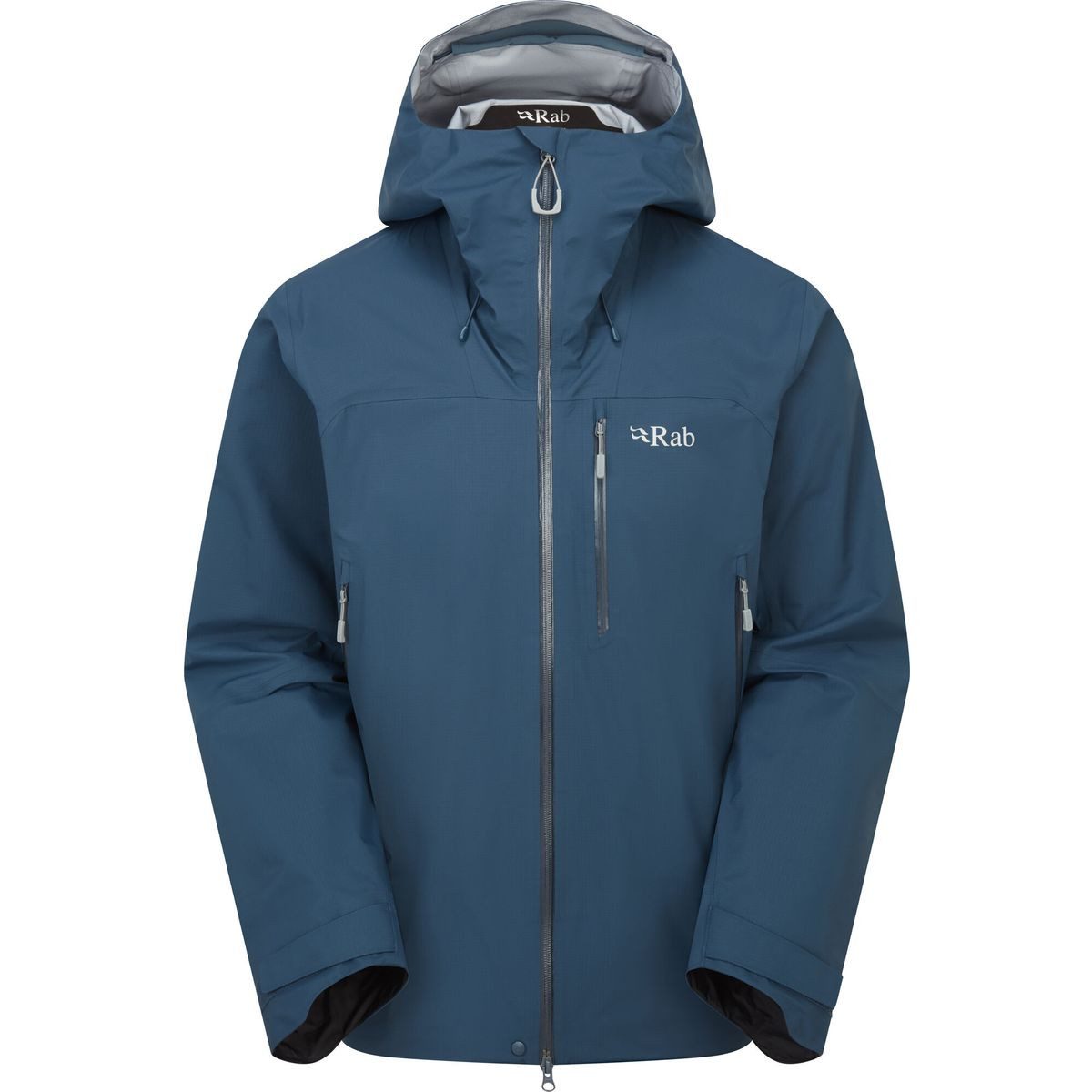 Rab Hardshelljacke Firewall Mountain Jacket Hochfunktionale Outdoor-Jacke für Herren mit exzellentem Wetterschutz