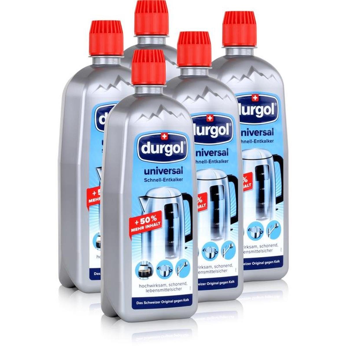 Durgol Durgol Universal Schnell-Entkalker 750ml - schonend, hochwirksam (5er Entkalker