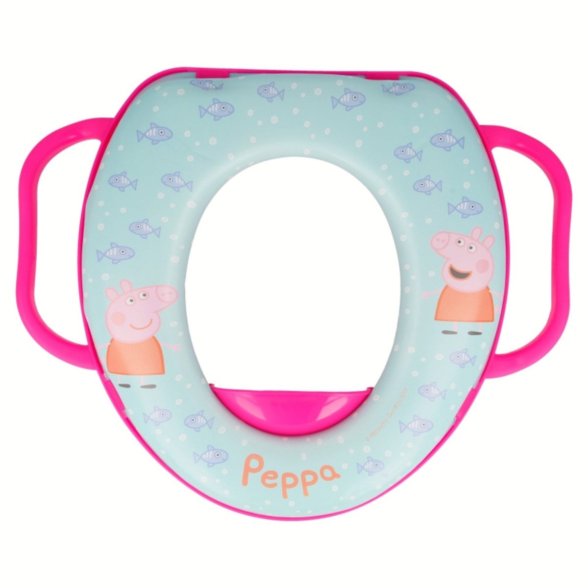 Stor Töpfchen Peppa Pig Töpfchen Mini Kinder-WC mit Griffen für Jungen & Mädchen